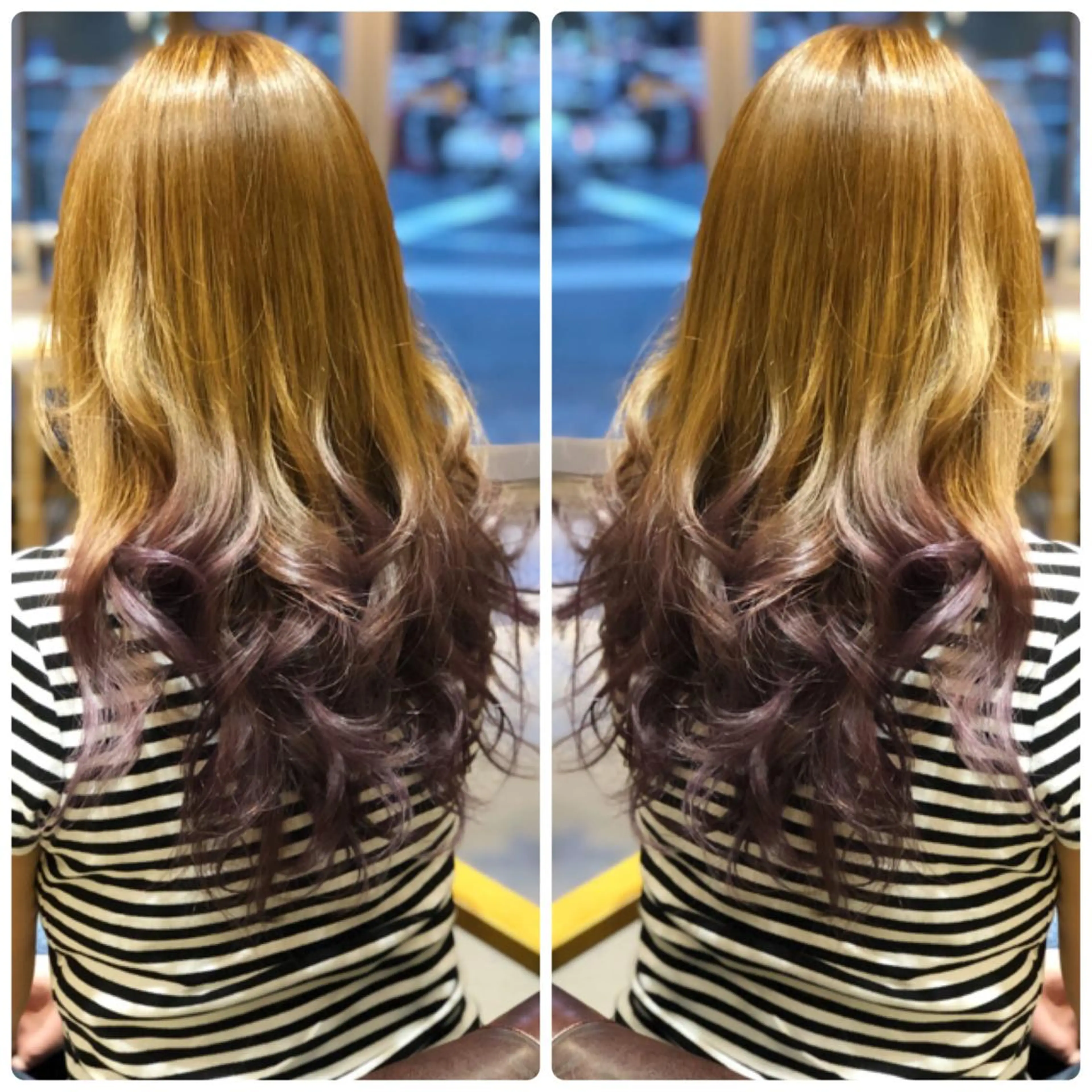 セミロング カラー グラデーションカラー ラベンダーカラー ヘアカラー トリートメント 小山内 龍一郎 店長のヘアスタイル