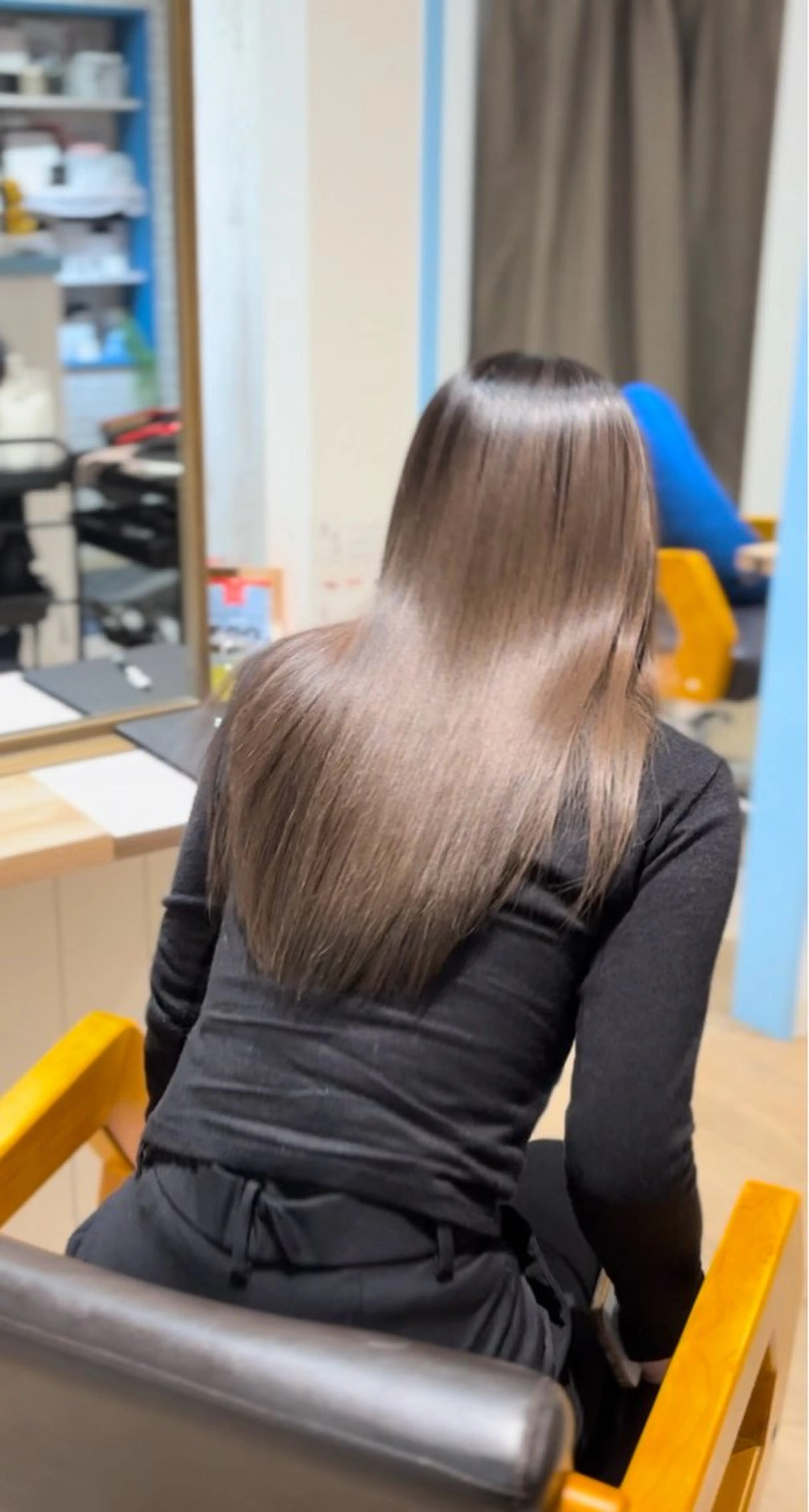 【超注目‼︎💞】カット+韓国式！高濃度ケラチン&オイル髪質改善 ¥14.850の写真