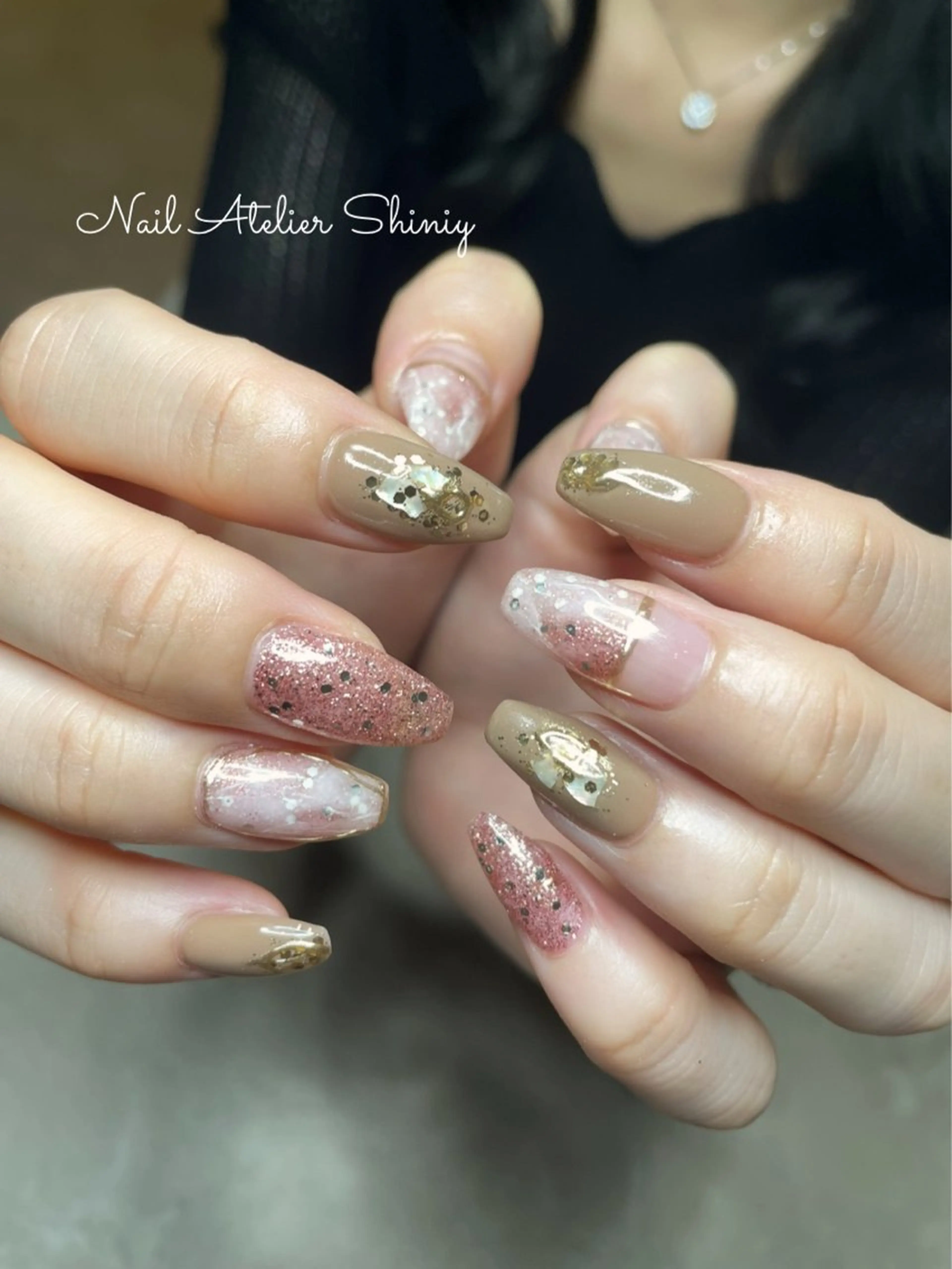 ネイル アートネイル 持ち込み ワンホンネイル ハンドネイル ネイル＆脱毛サロン ユイカのネイルデザイン