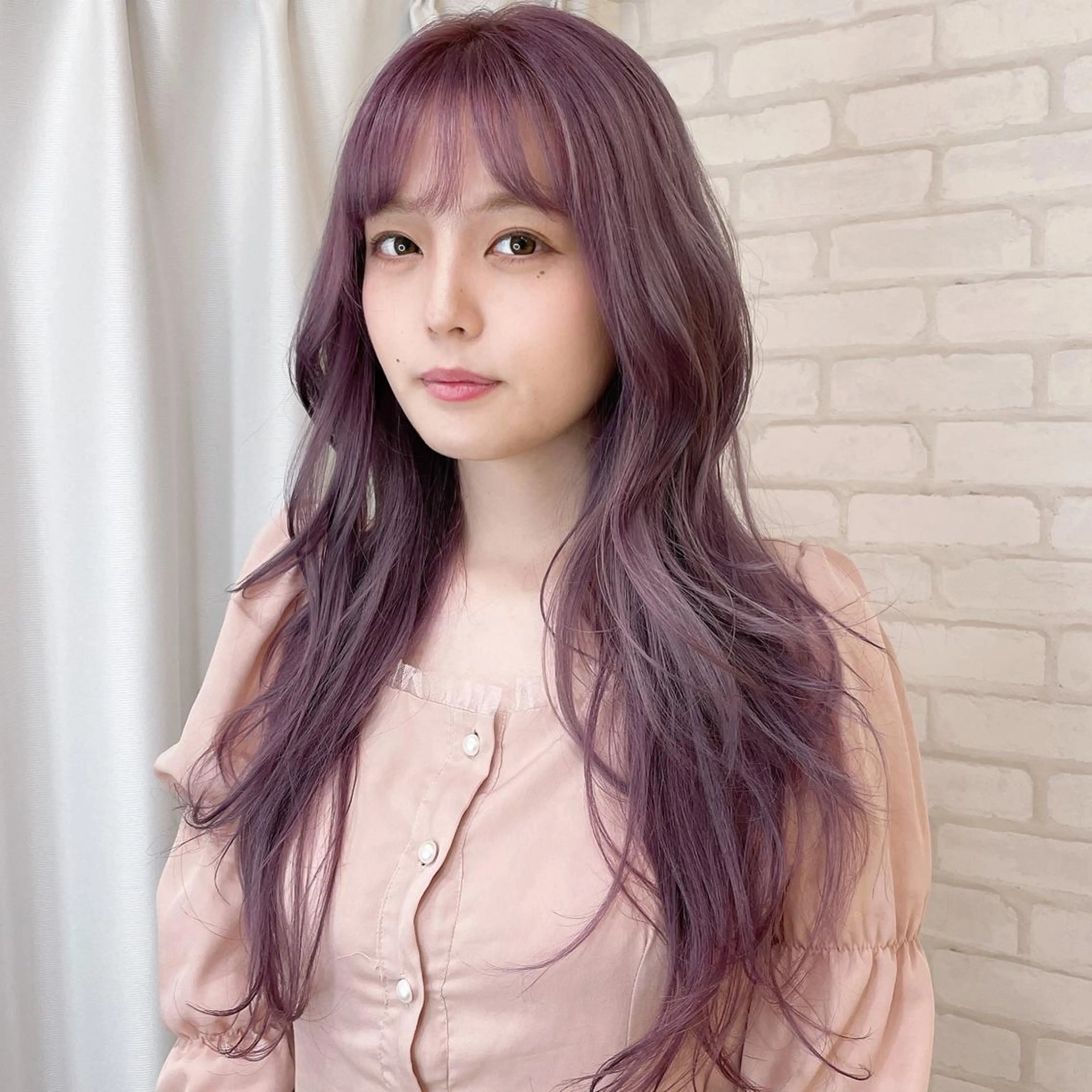 ロング カラー abilita AZUSAのヘアスタイル