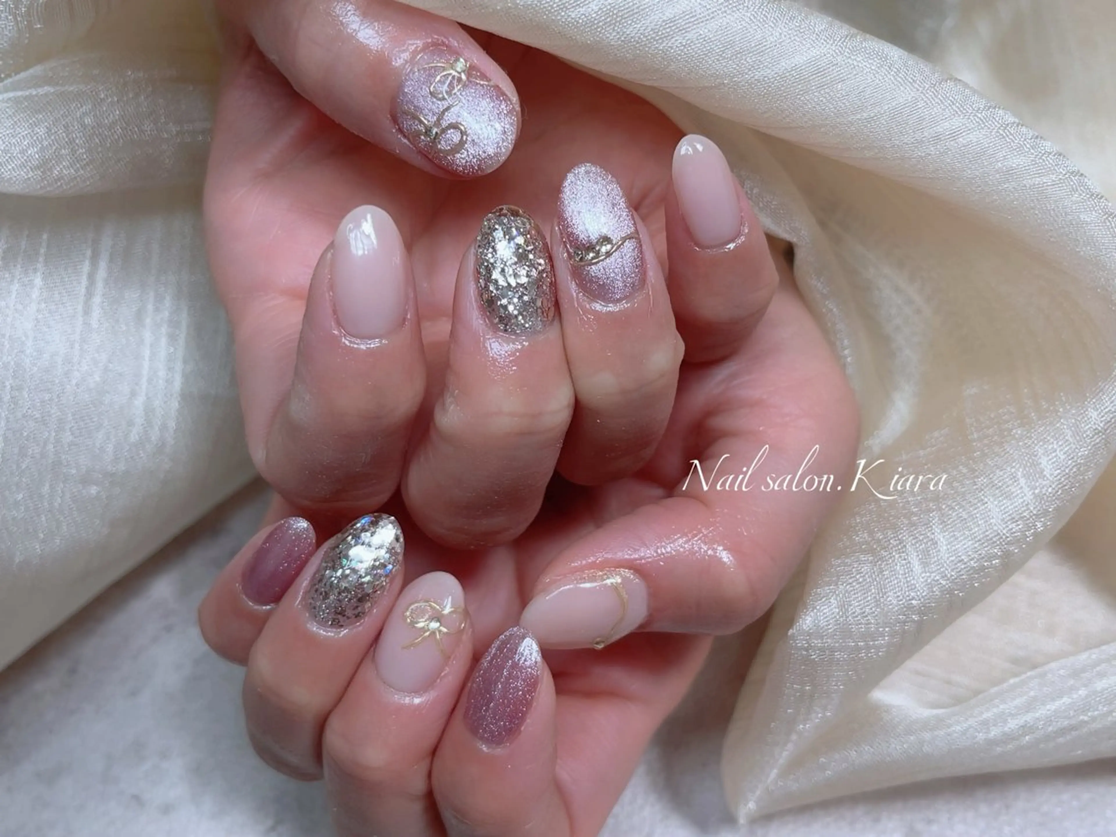 ネイル アートネイル 持ち込み 🍭Kiara Nail🍭のネイルデザイン