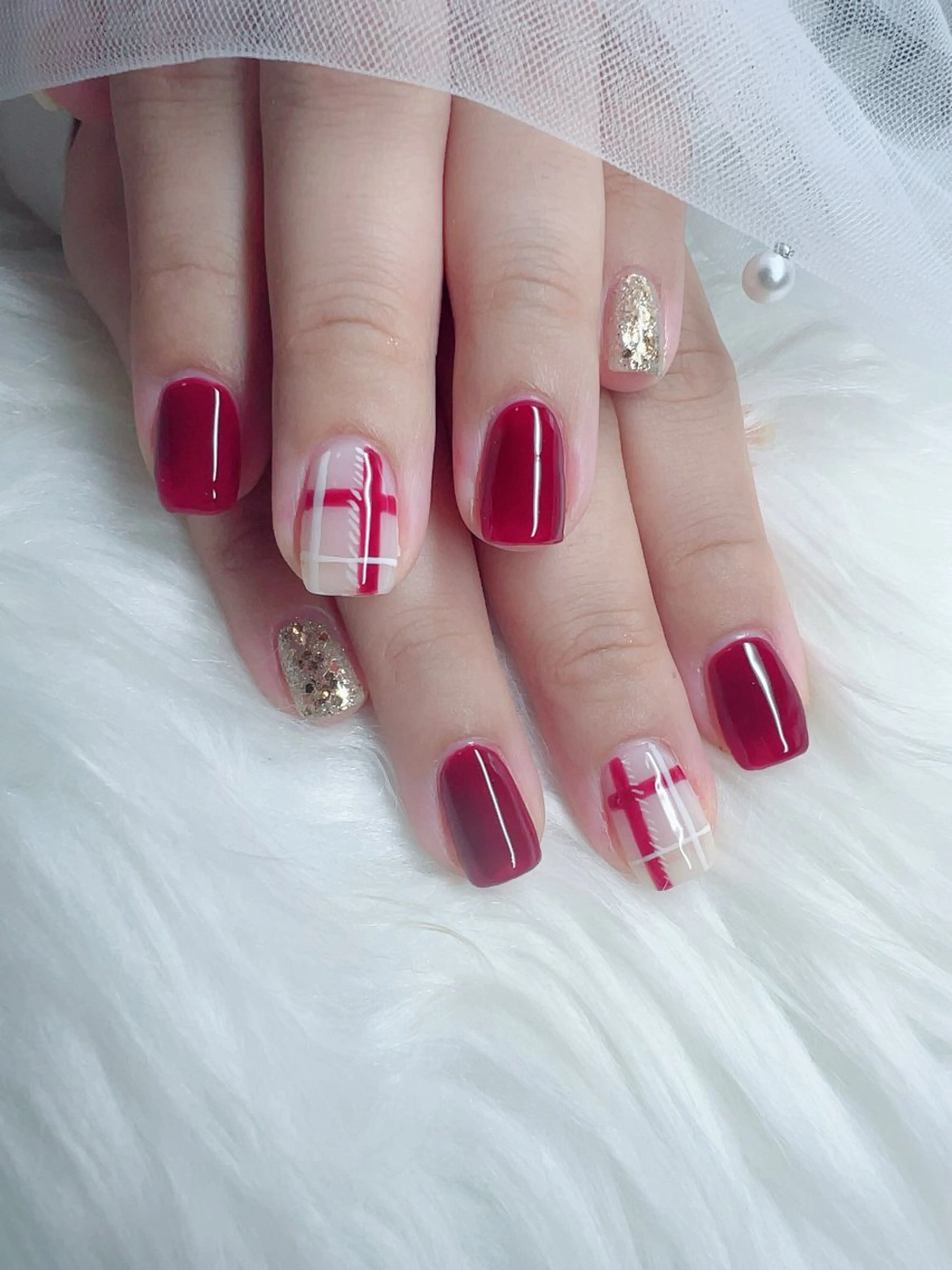 ネイル シンプルネイル 結城 怜菜のネイルデザイン