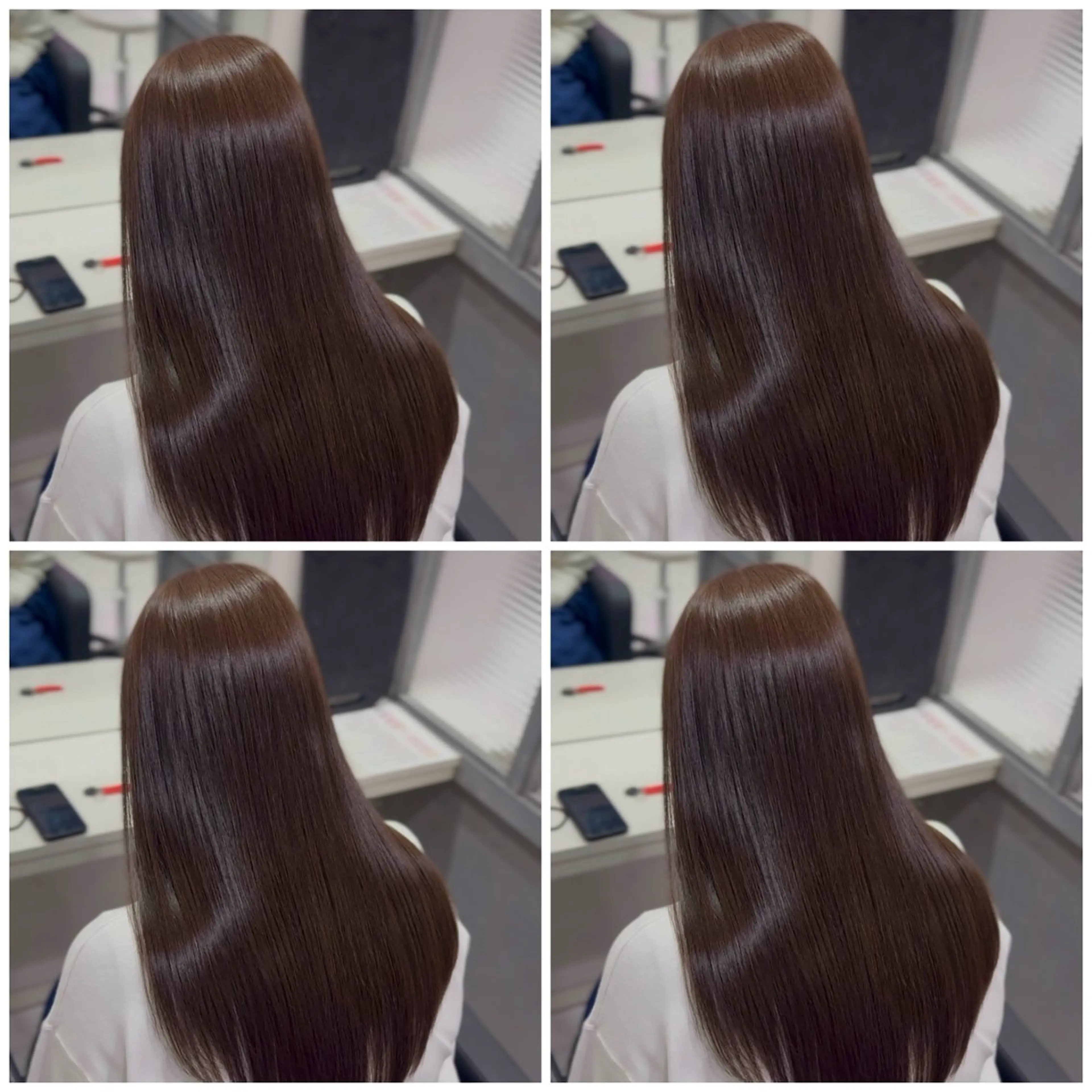 ロング カラー ヘアカラー トリートメント 髪質改善 艶髪カラー エクステ かいり✂️のヘアスタイル