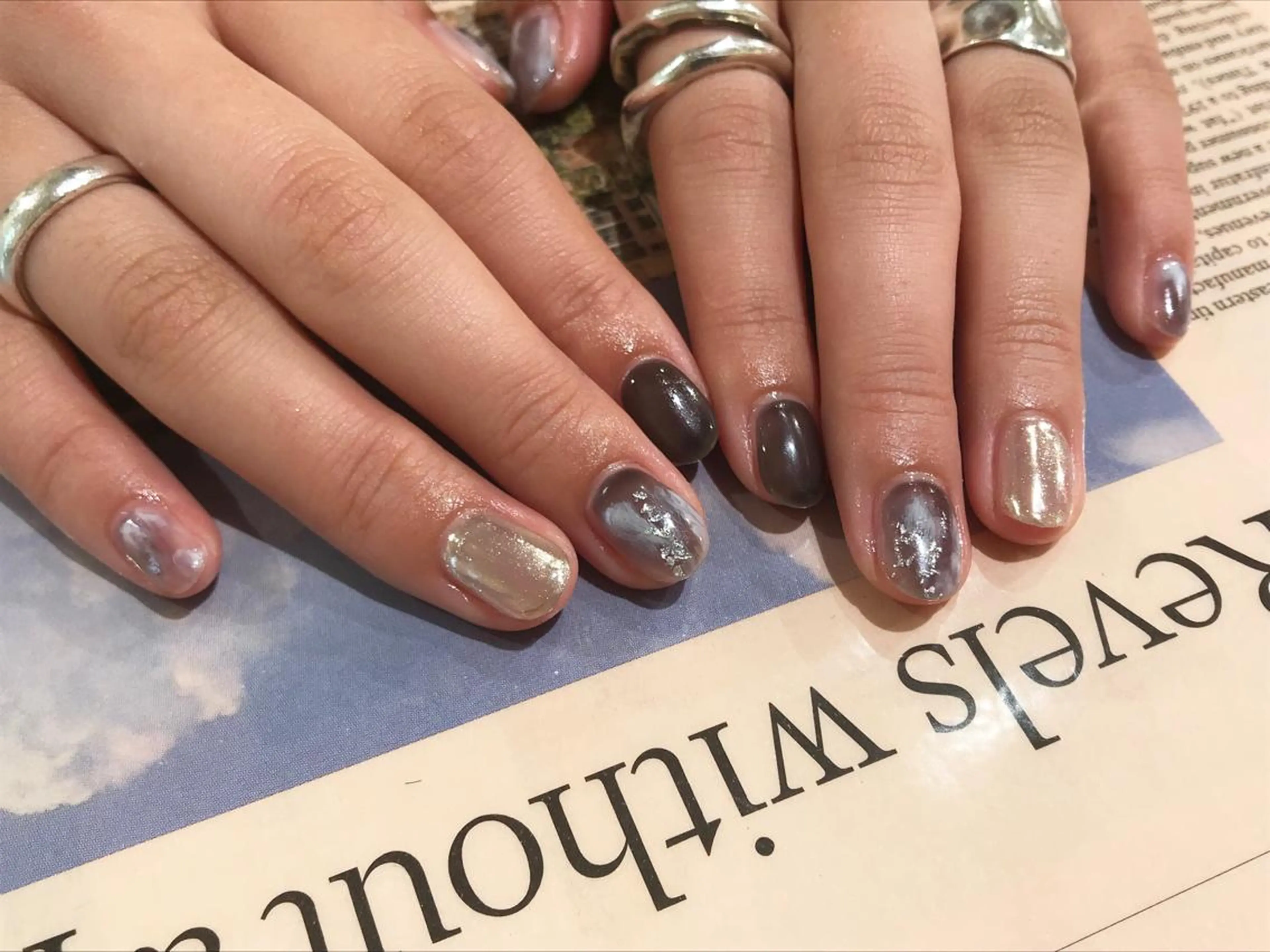 ネイル 舞田 苑香のネイルデザイン