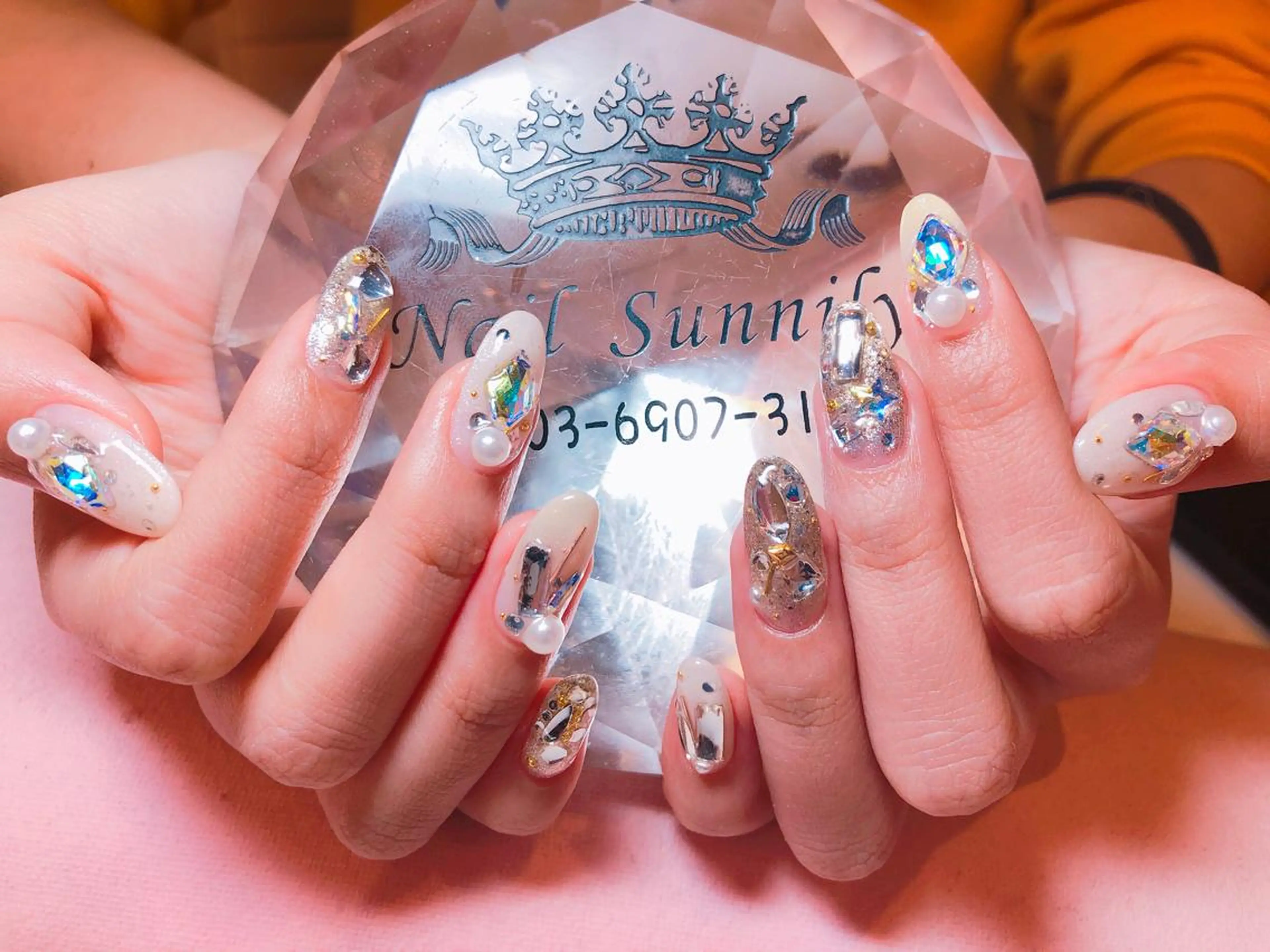 ネイル 長さだし専門店 M2　rikaのネイルデザイン