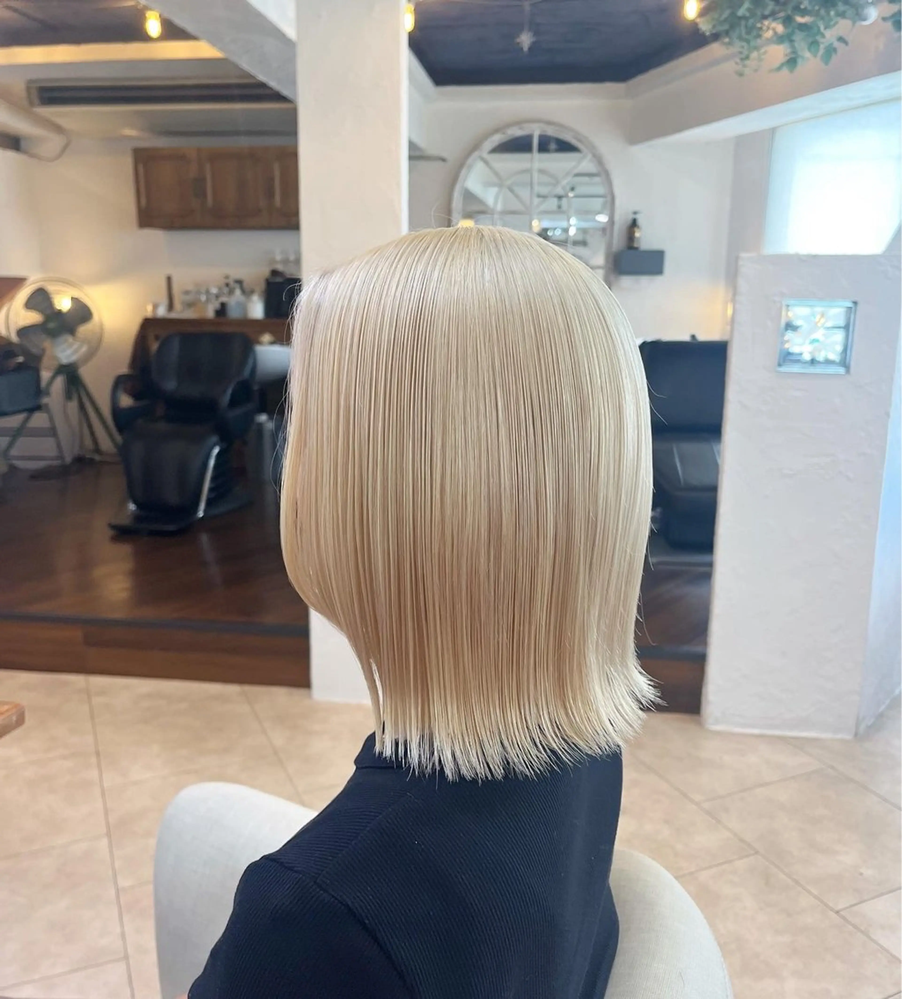 ミディアム カラー 💛ハイトーン💛 りむのヘアスタイル