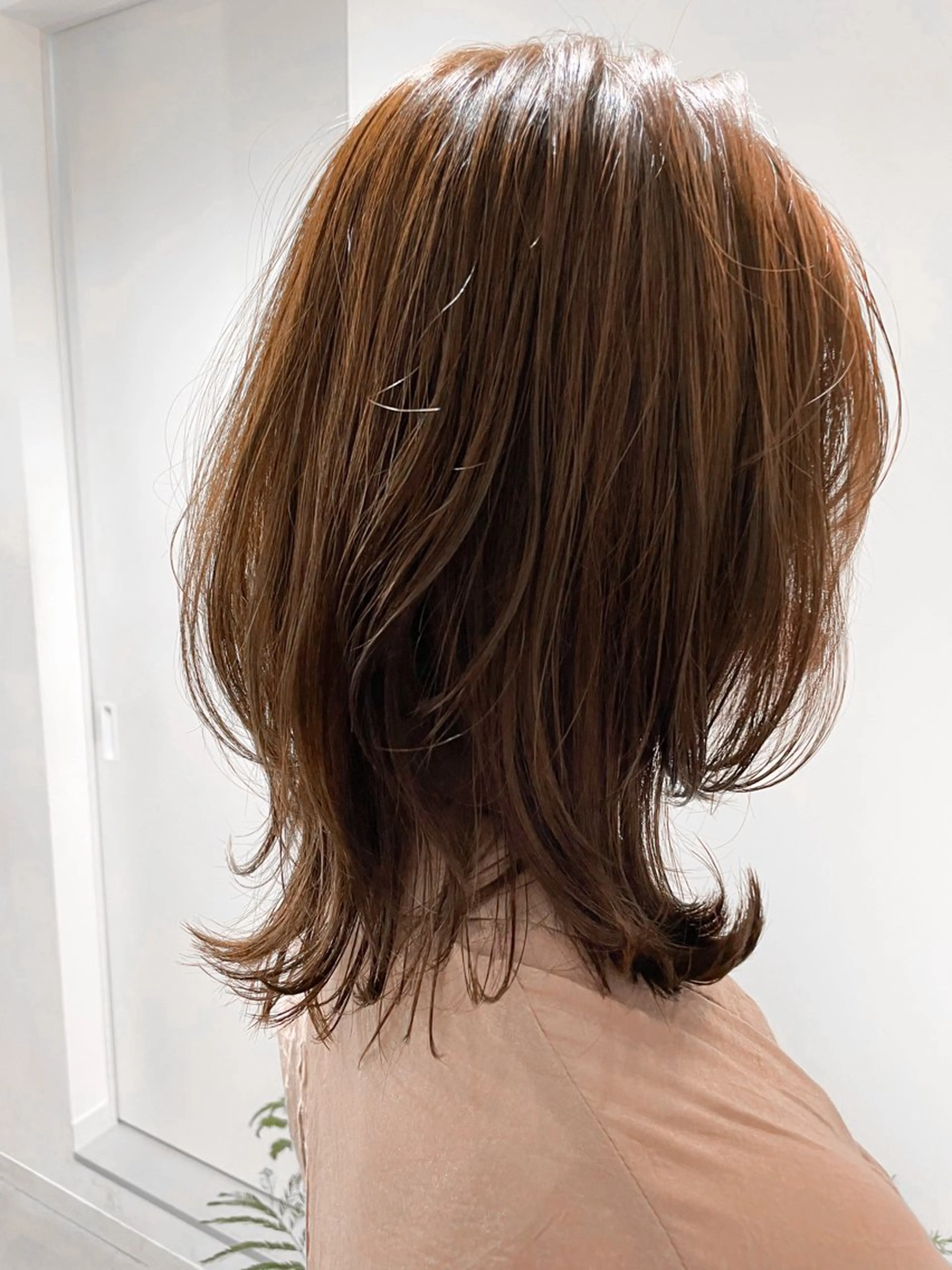 ブリーチなしワンカラー💖艶トリートメント付き🌟の写真