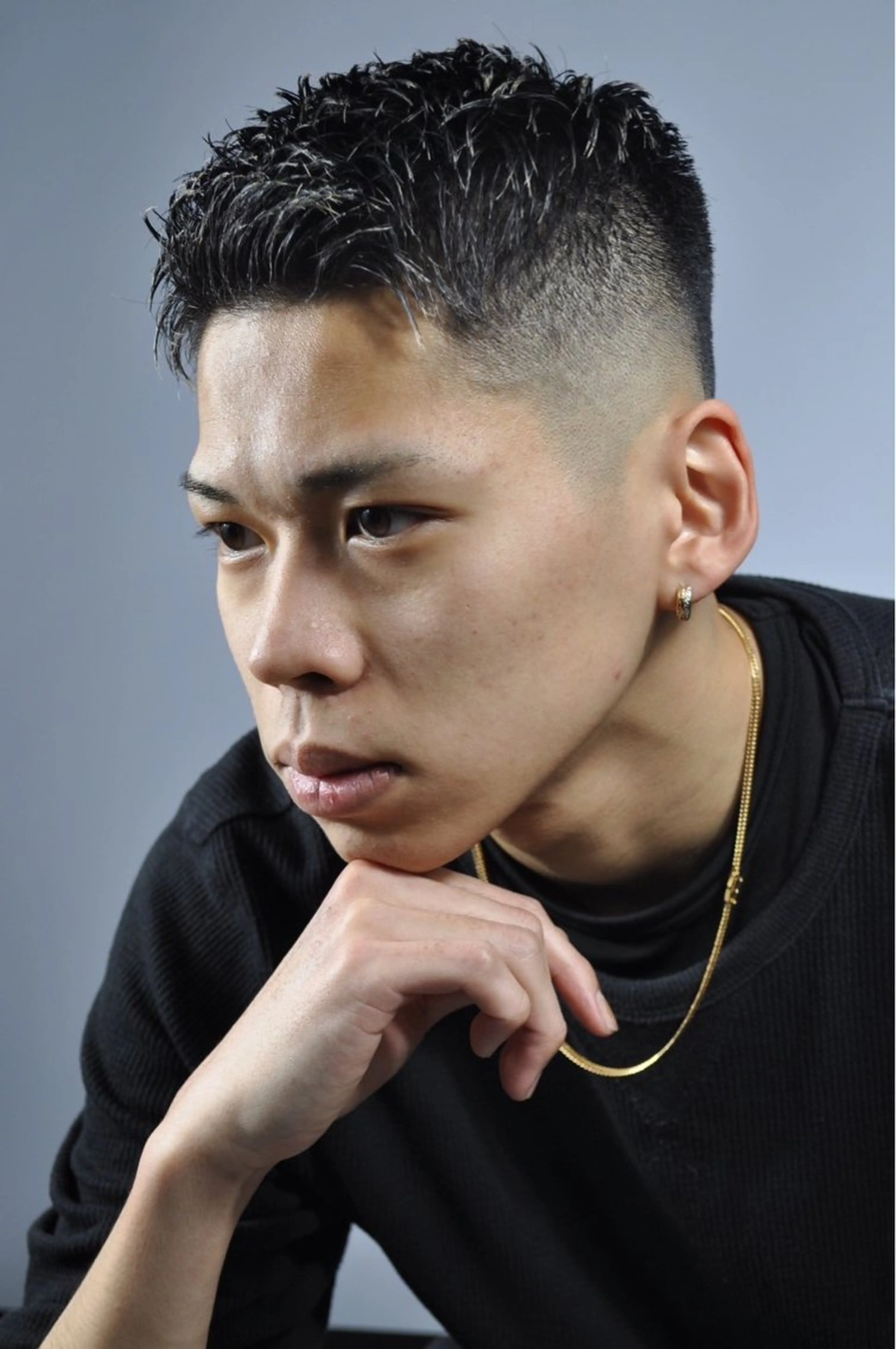 ショート メンズ ブロー東京　神田店所属・TAKUMI/神田/ ビジネス/フェードのヘアスタイル