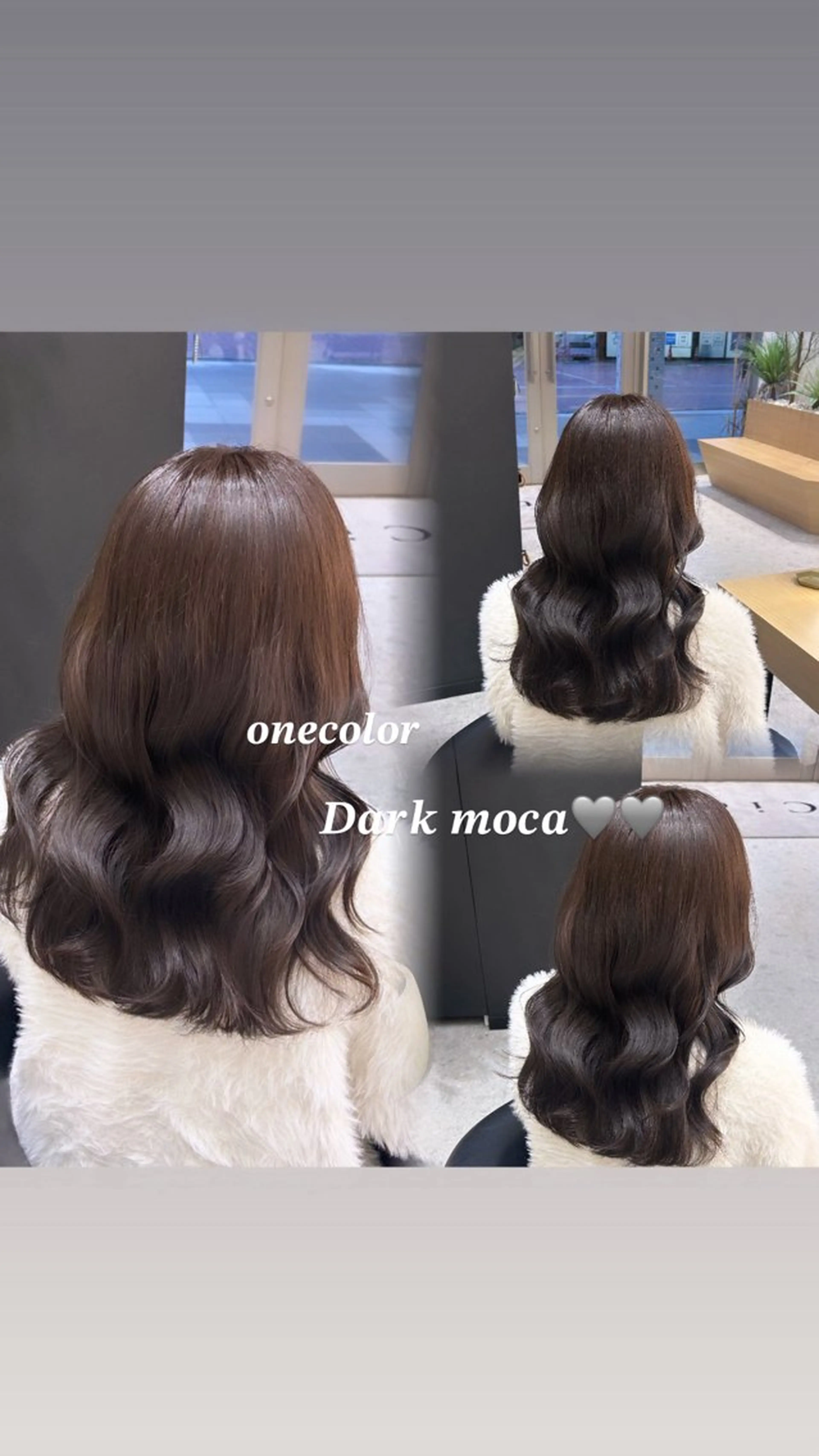 カラー 透明感カラー ヘアカラー グレージュ┆うる艶 ┆ゆうはのヘアスタイル