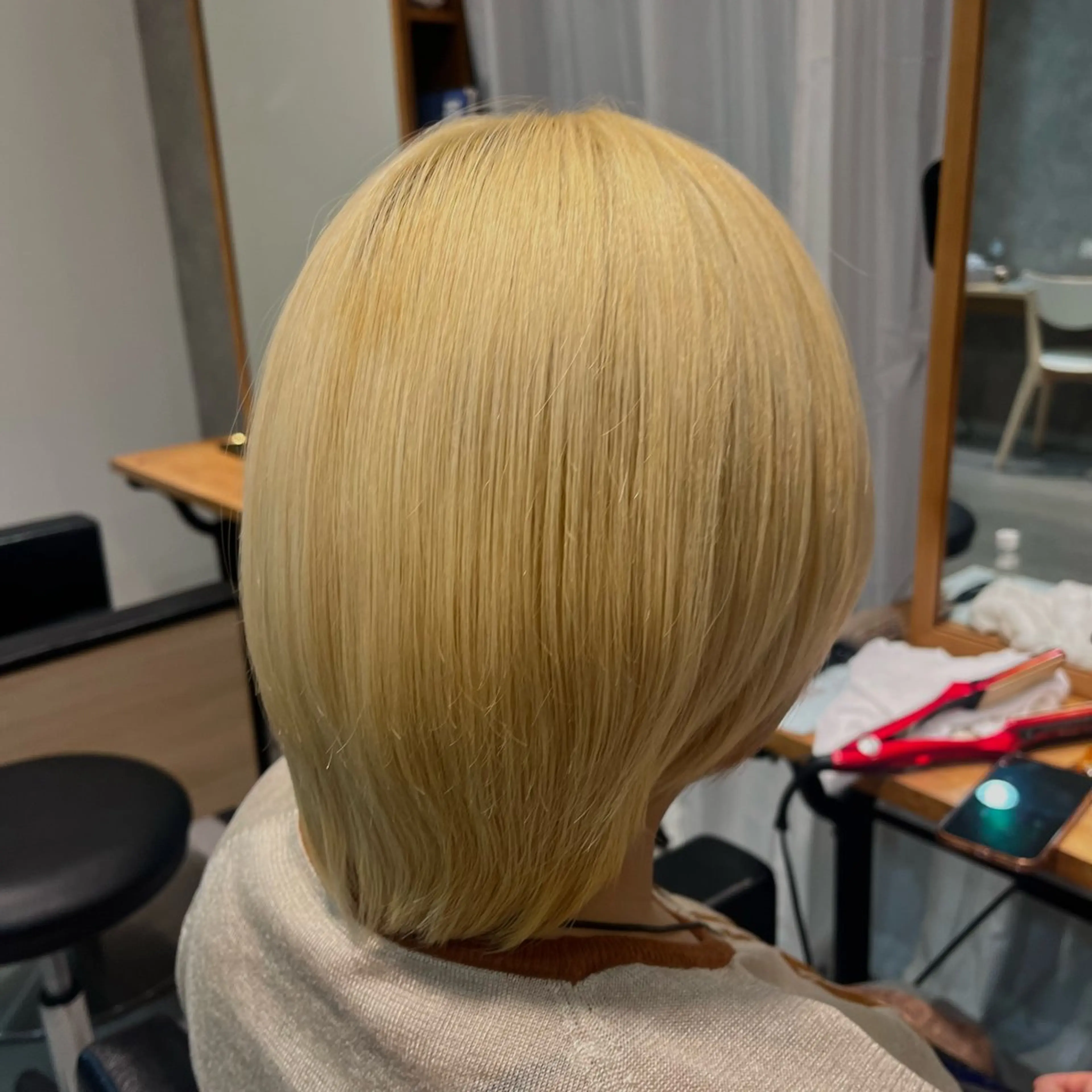 ショート トリートメント トリートメント 野沢 知花のヘアスタイル