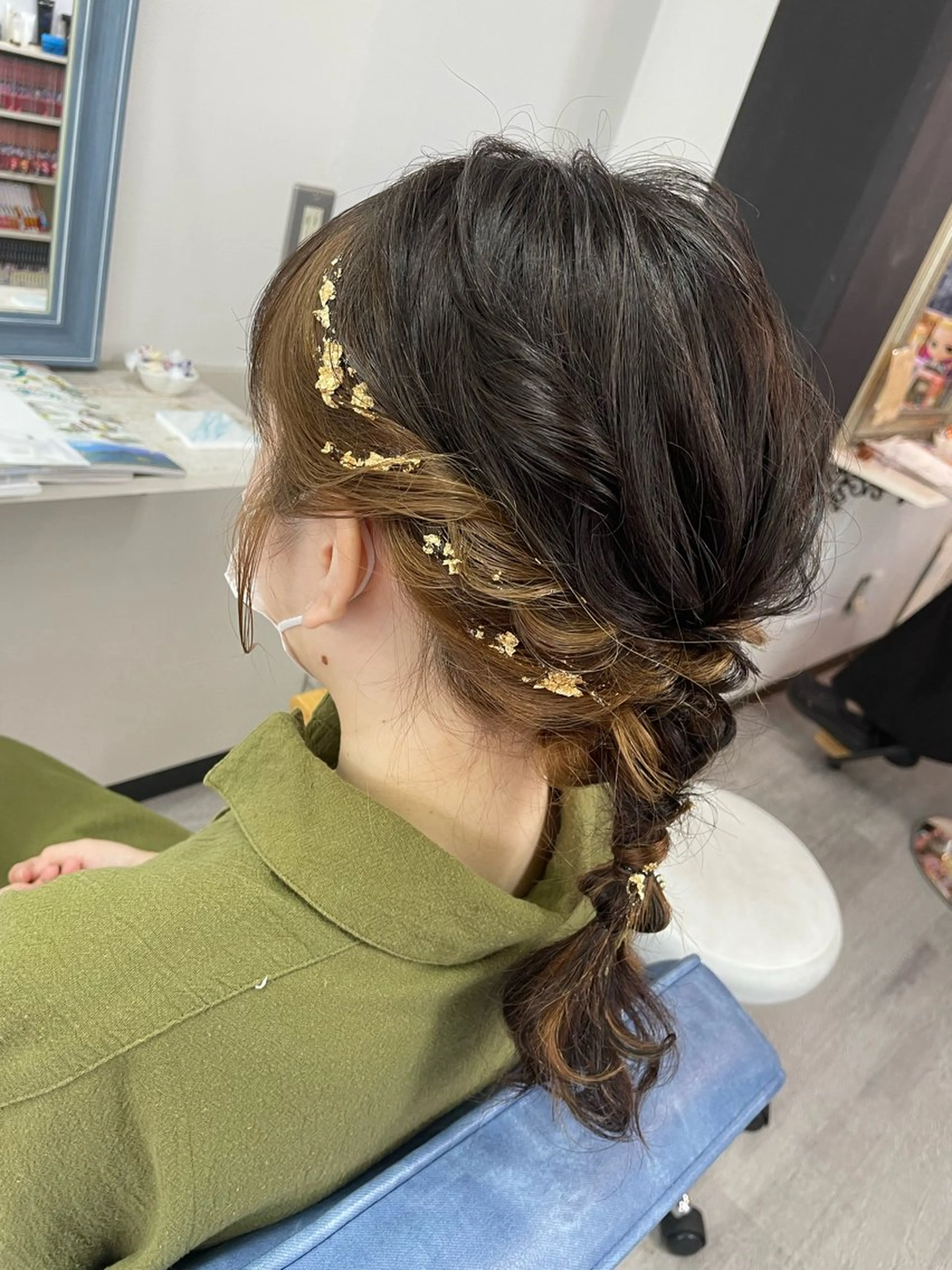 ヘアアレンジ オノ アカネのヘアスタイル