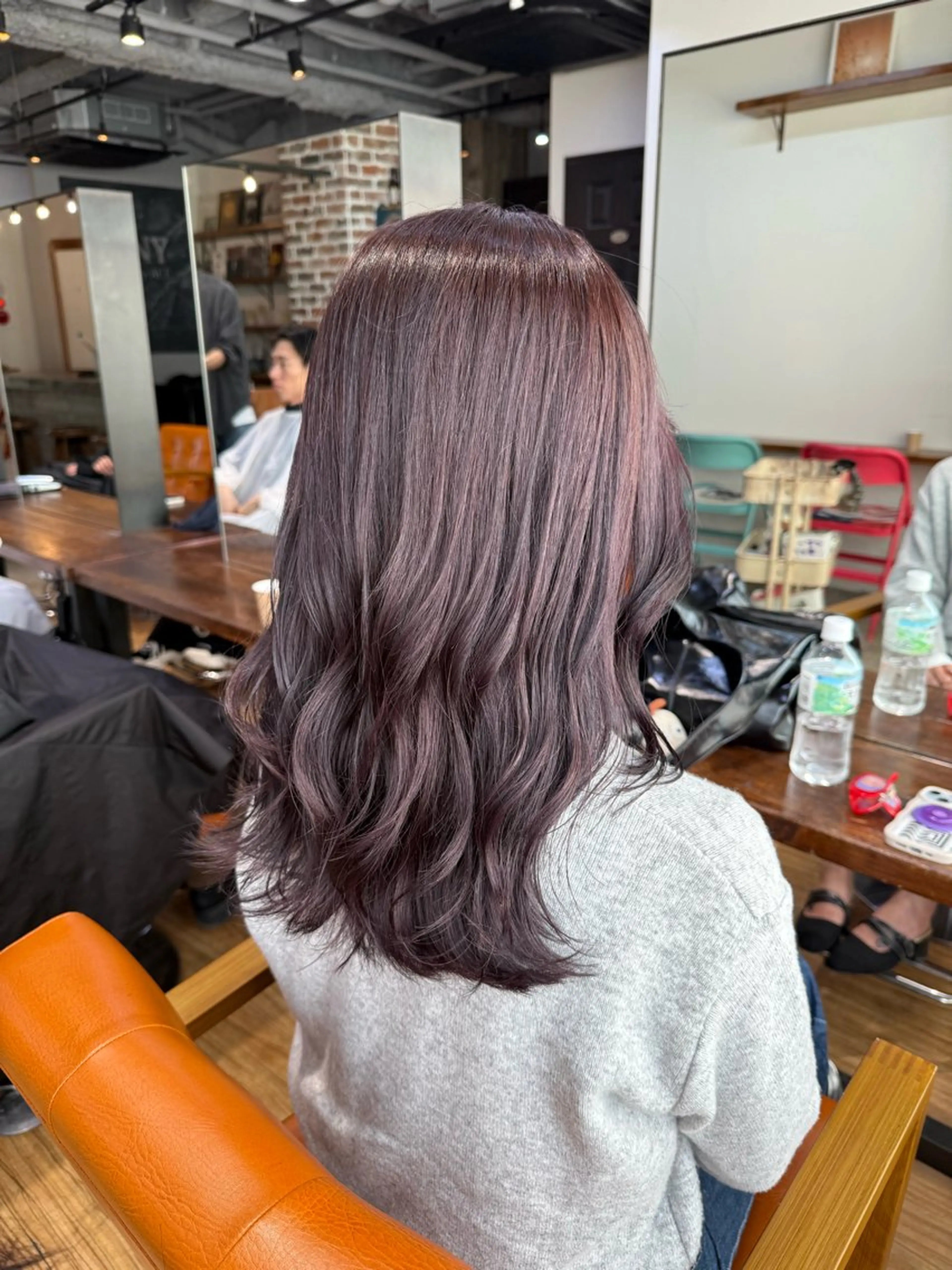 ロング カット ヘアカラー レイヤーカット🫧 ／髪質改善✨TOWAのヘアスタイル