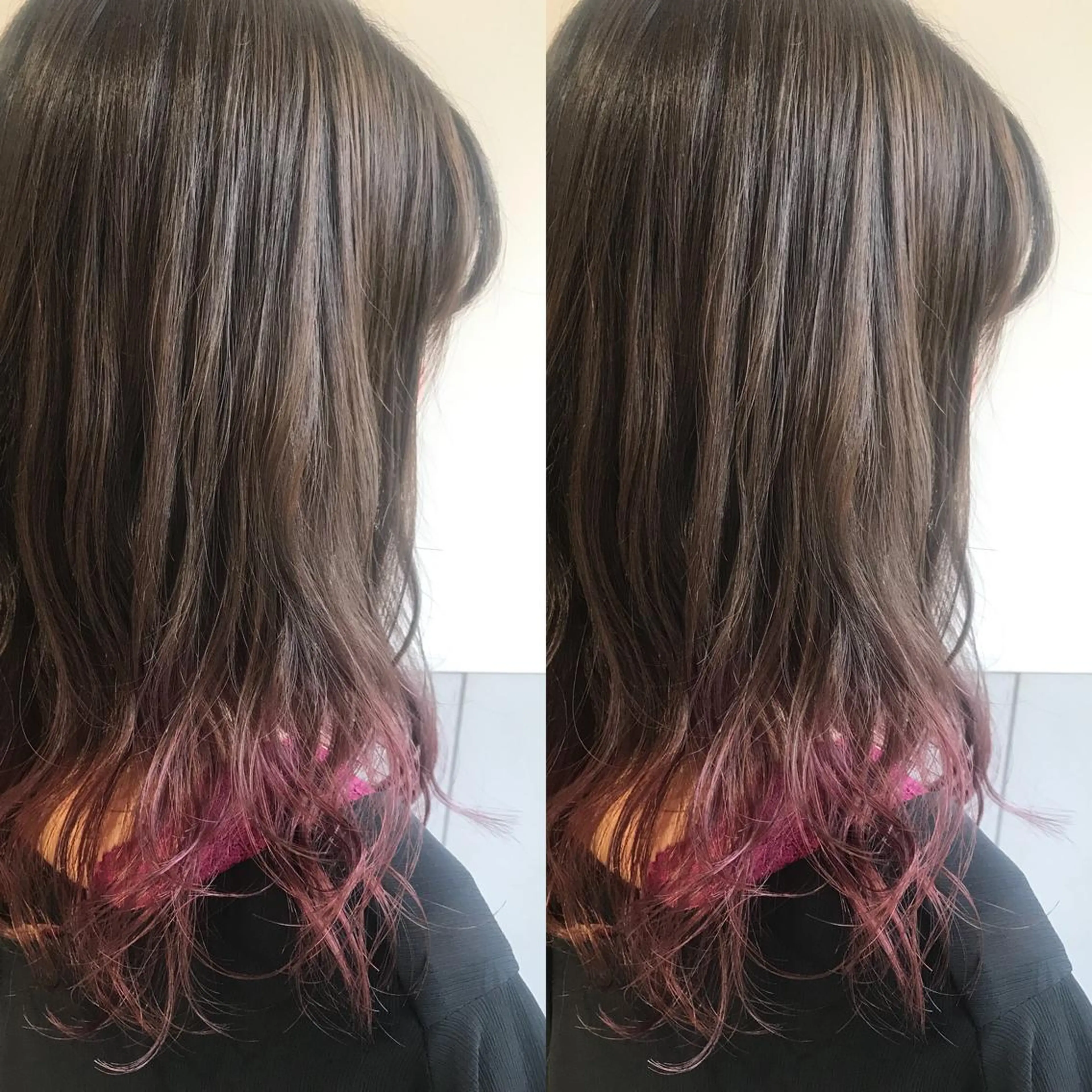 ロング カラー SALOWIN所属・小栗 麻衣のヘアスタイル