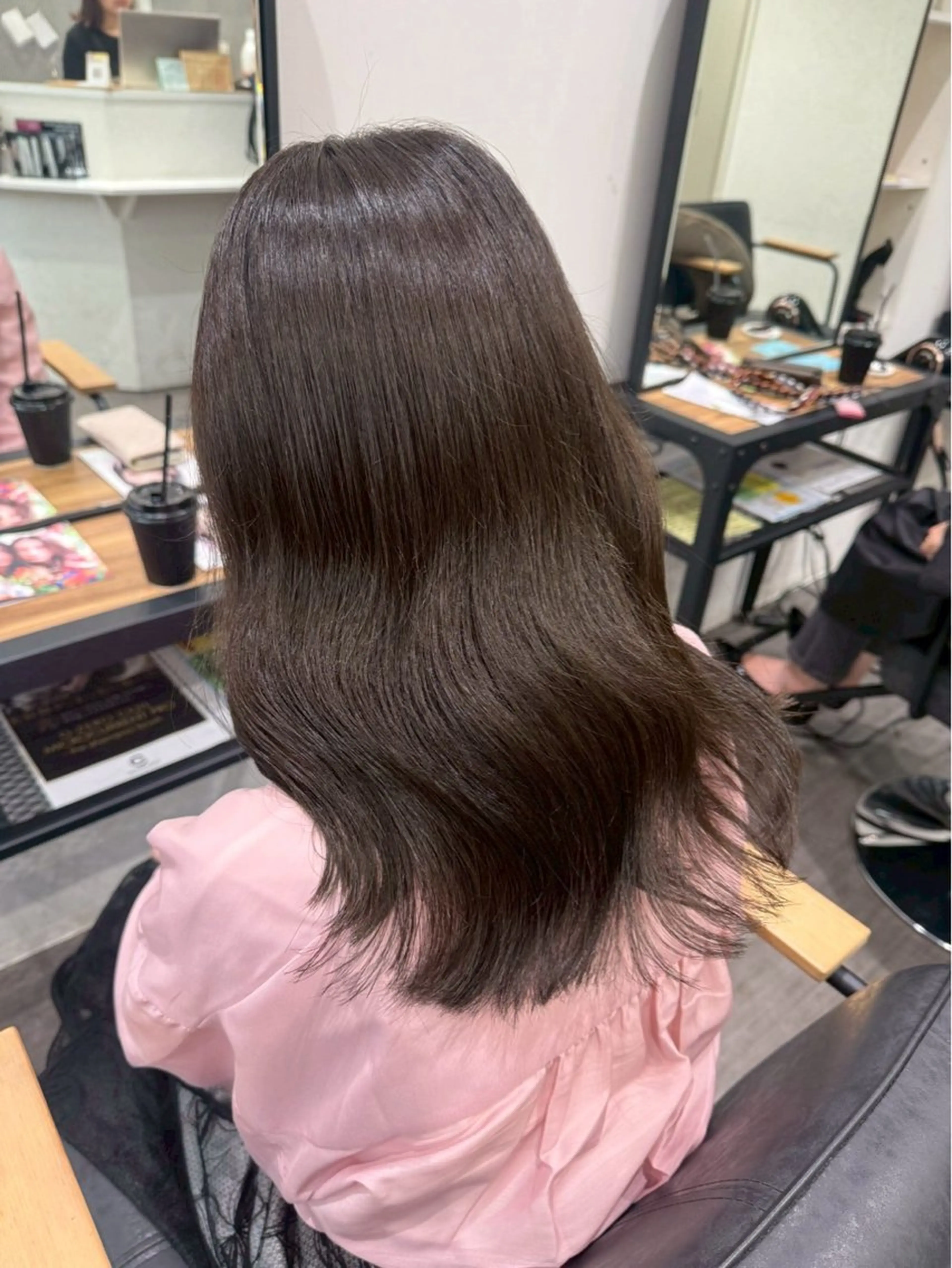 セミロング cocotte みづき/艶カラー🫧のヘアスタイル