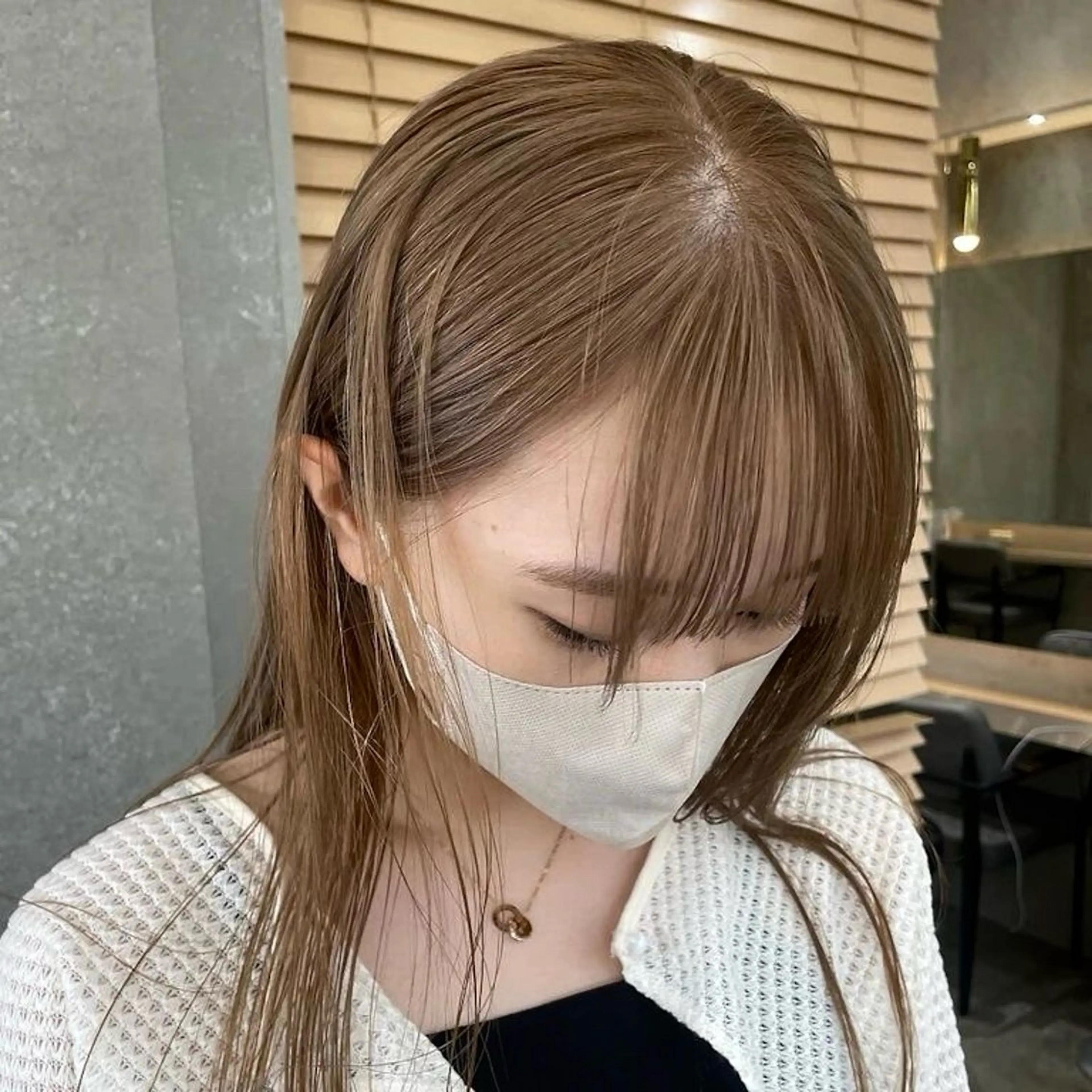 カラー ベージュカラー ヘアカラー FILMS /香楓のヘアスタイル