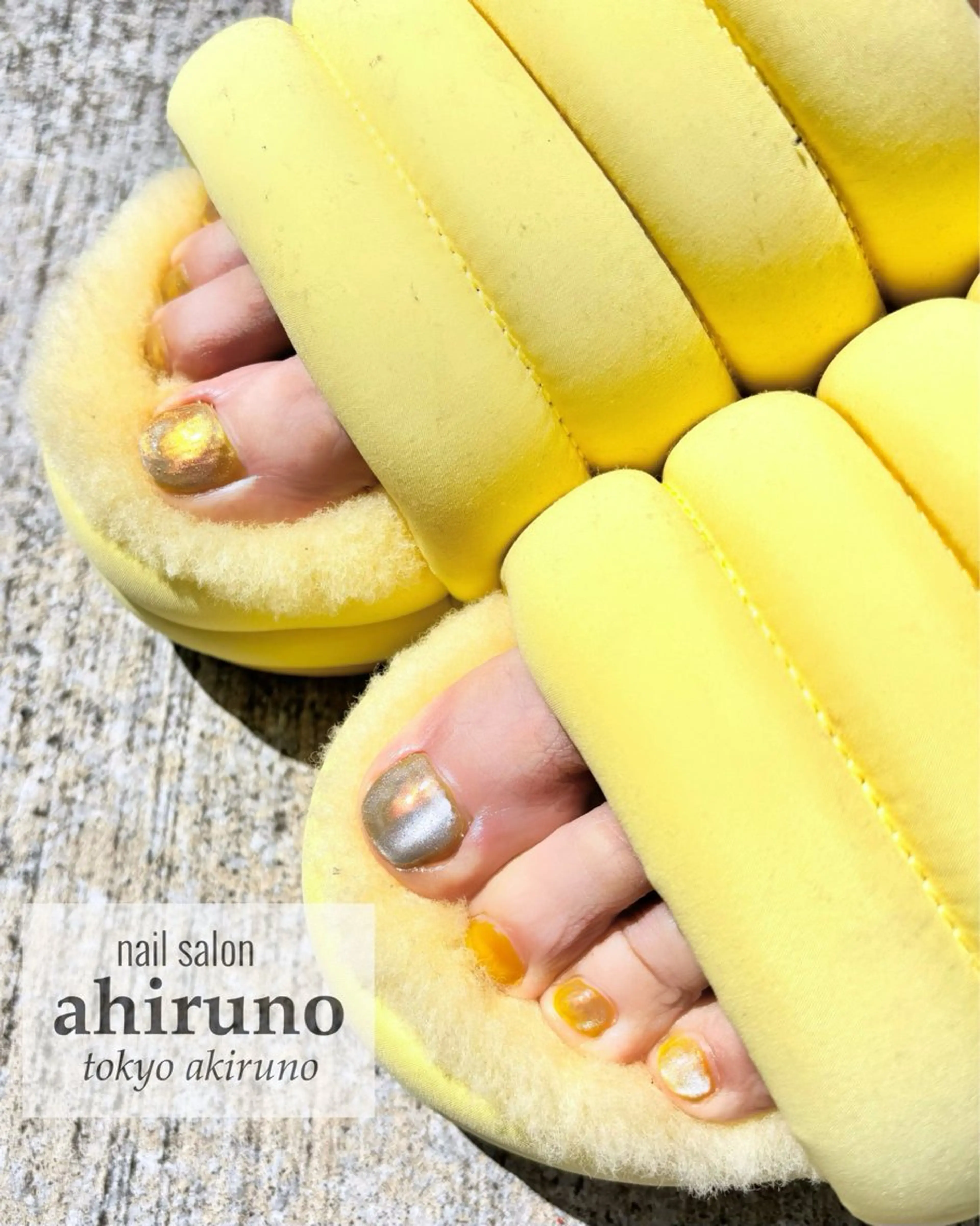 ネイル フットネイル フットネイル ａｈｉｒｕｎｏ ✿ ｙｕiのネイルデザイン