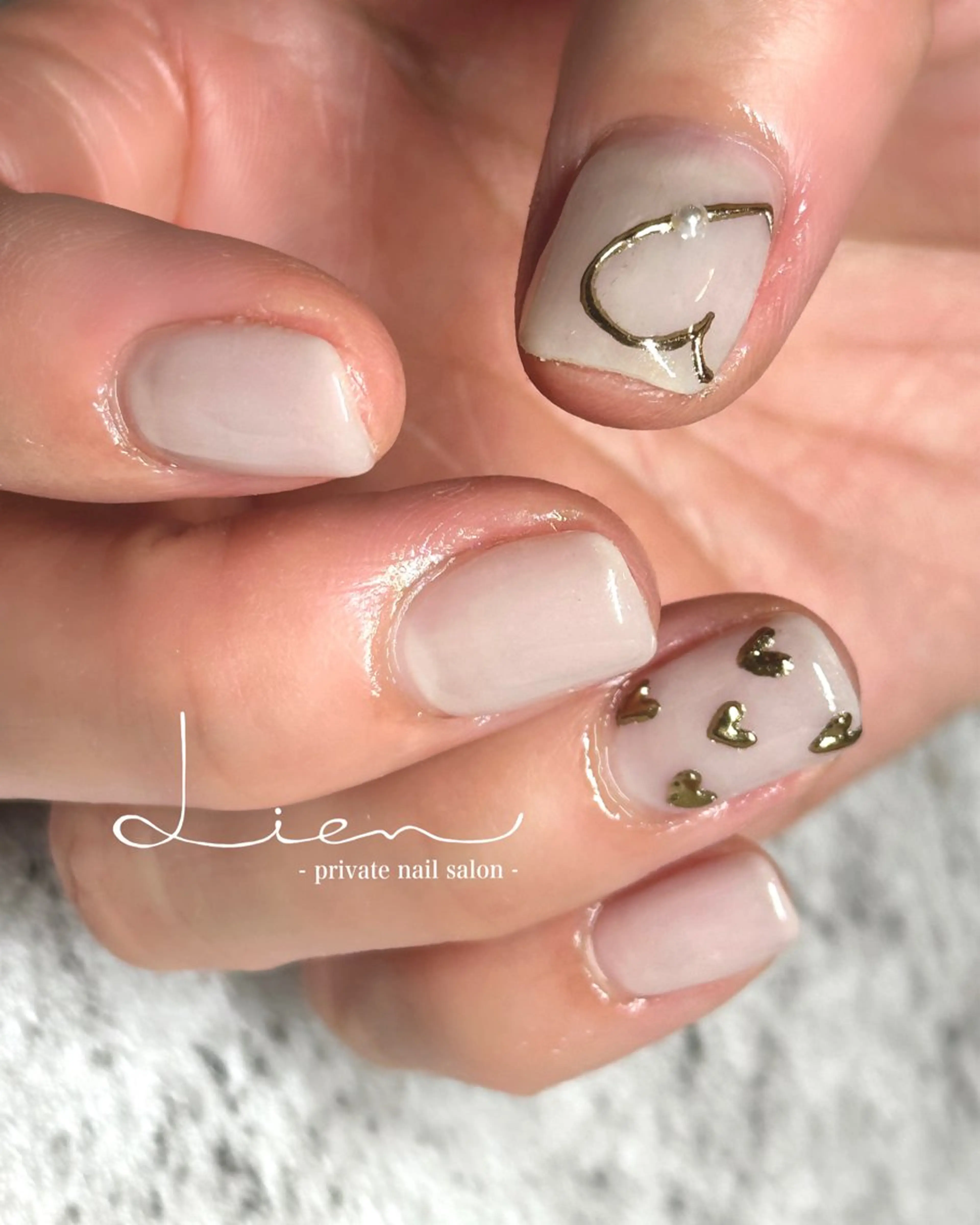 ネイル ハンドネイル Lien 【リアン】北堀江のネイルデザイン