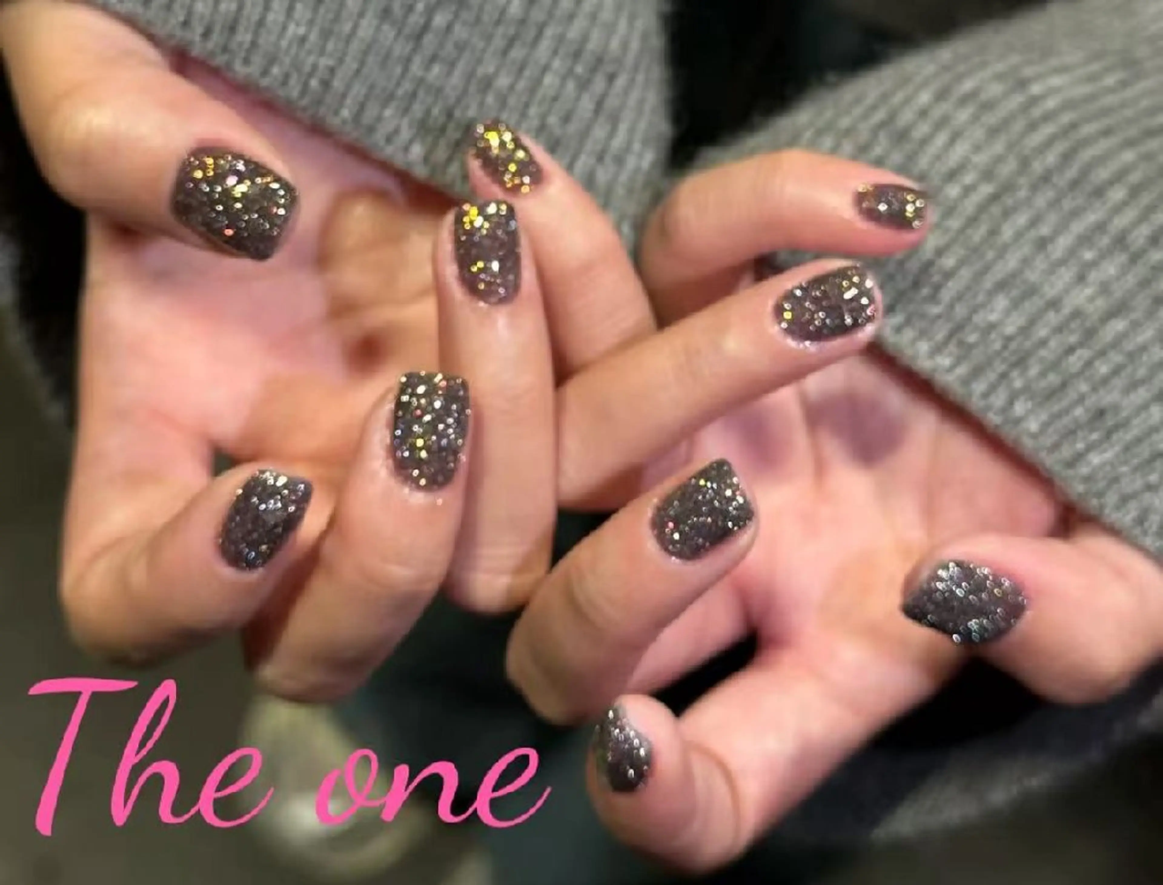 ラメワンカラー(1000色から選べる)の写真