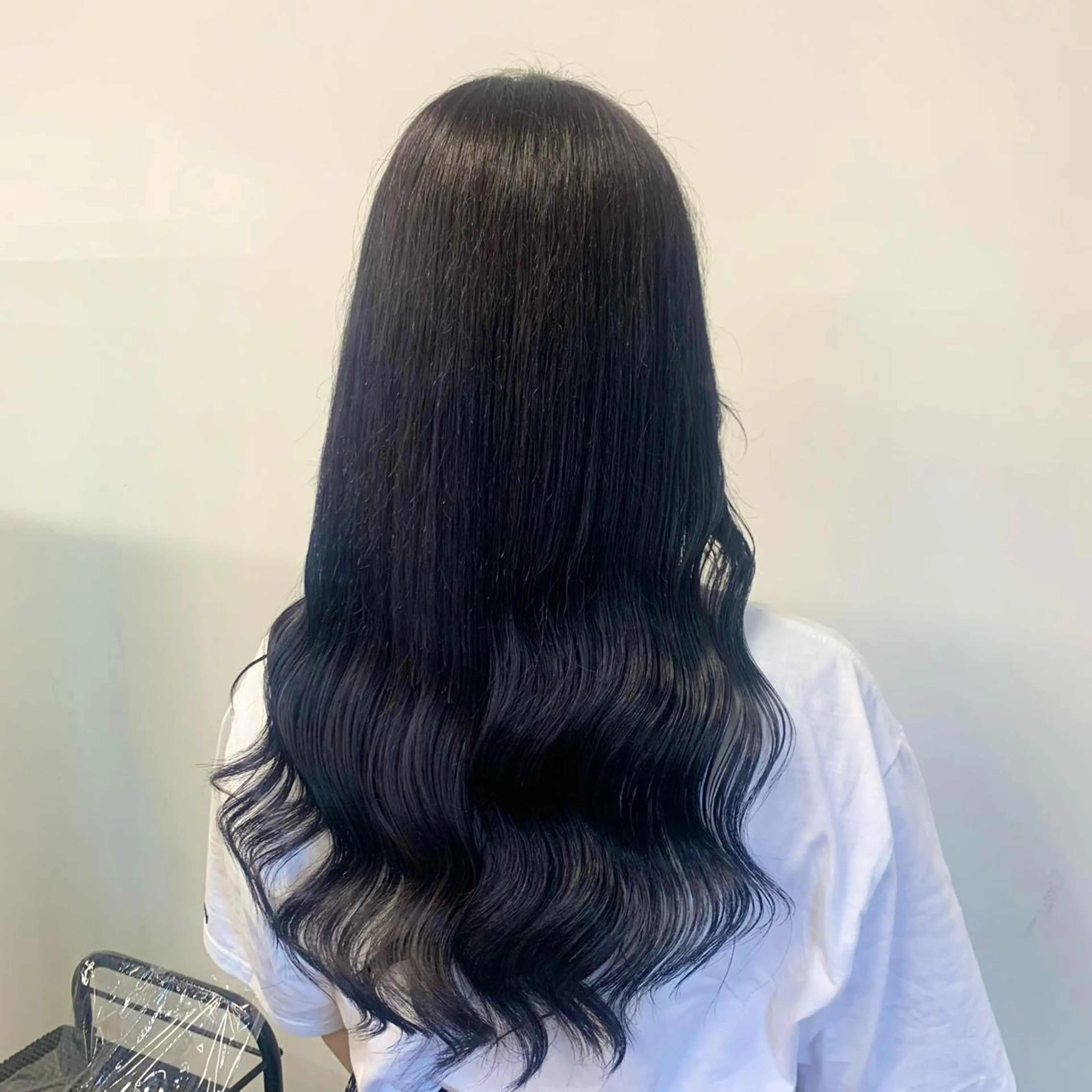 ロング カラー パーマ ヘアアレンジ メンズ キッズ ネイル マツエク・マツパ グレージュ ラベンダーカラー ラベンダーグレージュ ラベンダーグレー BerryEyes所属・🦋haginoya miho🦋のマツエク・マツパデザイン