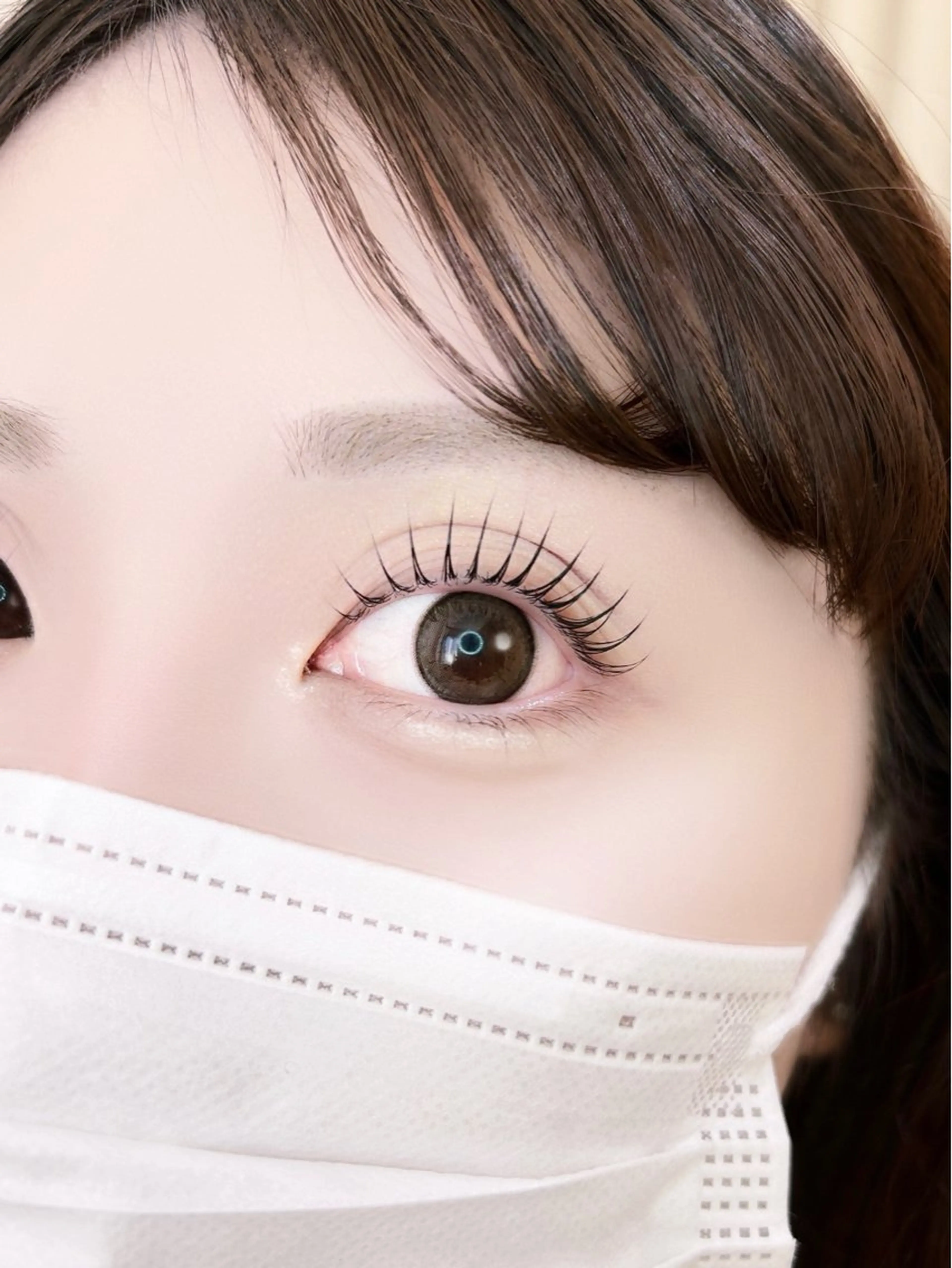 マツエク・マツパ eyelash aimyまつげパーマ・パリジェンヌ・マツエク・眉毛・バインドロック 伏見店所属・𝐘𝐔𝐈𝐍𝐀 🤍🎀のマツエク・マツパデザイン