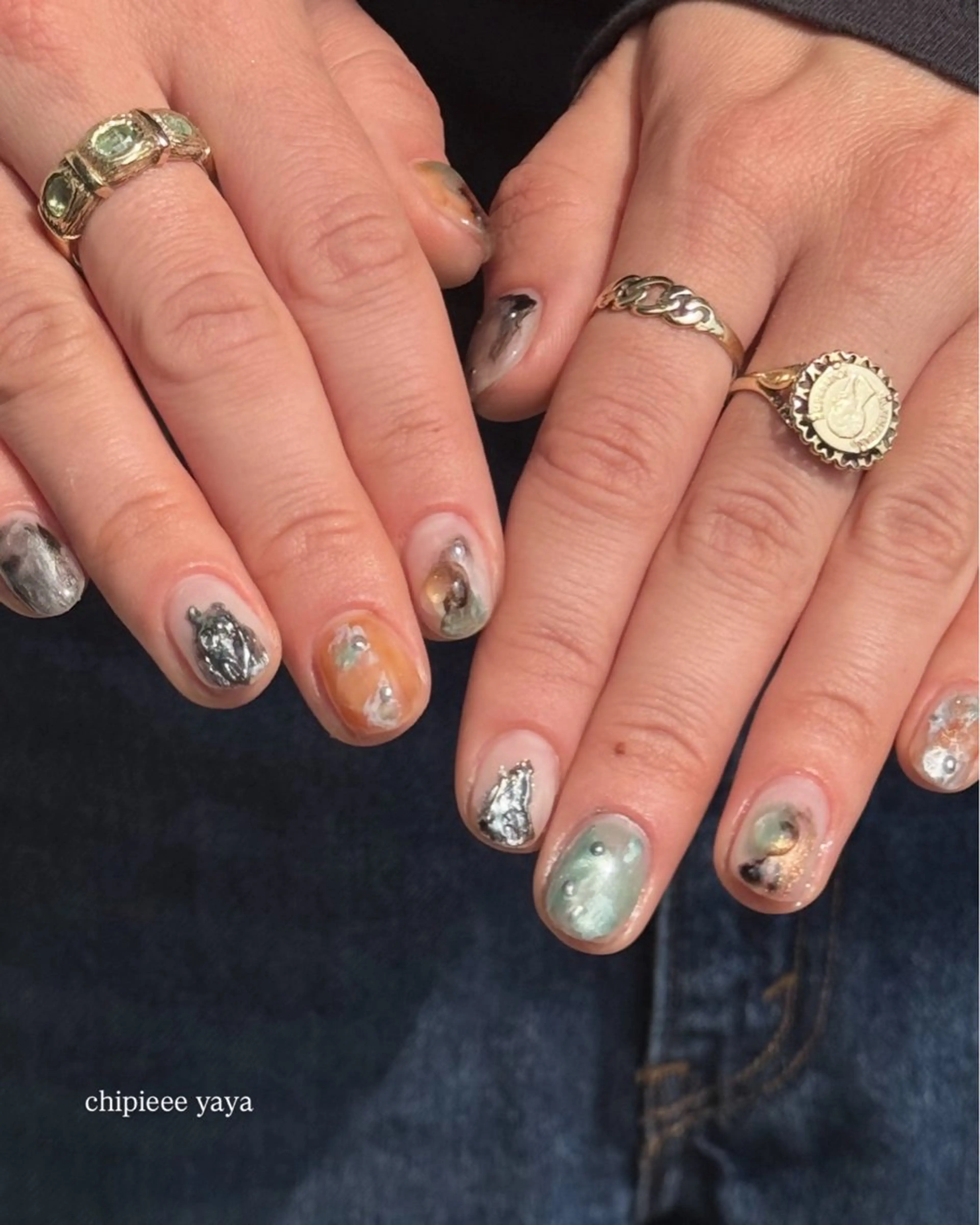 ネイル ハンドネイル Chipieee yayaのネイルデザイン