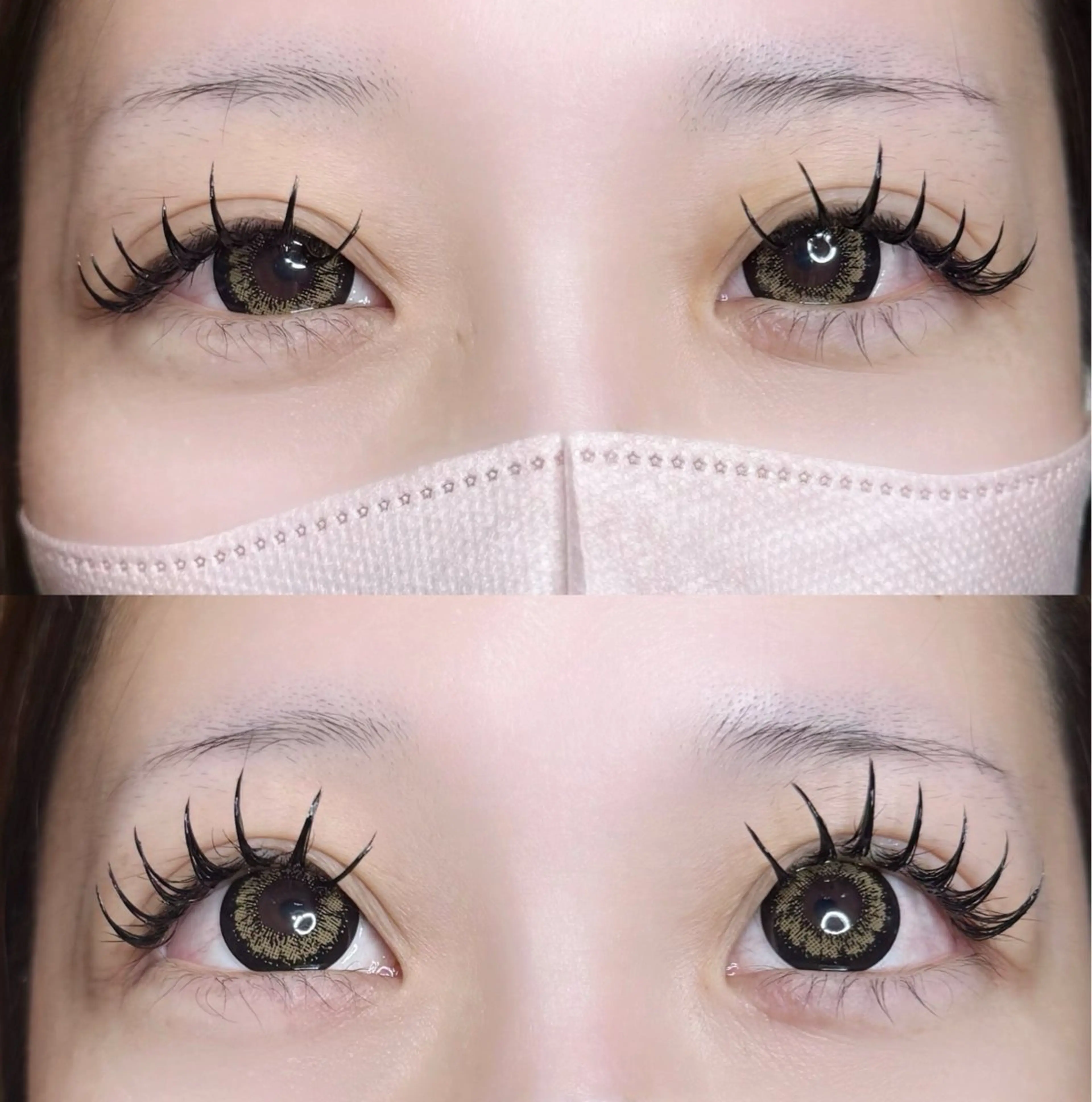 マツエク・マツパ ECLART momoka⋆*のマツエク・マツパデザイン