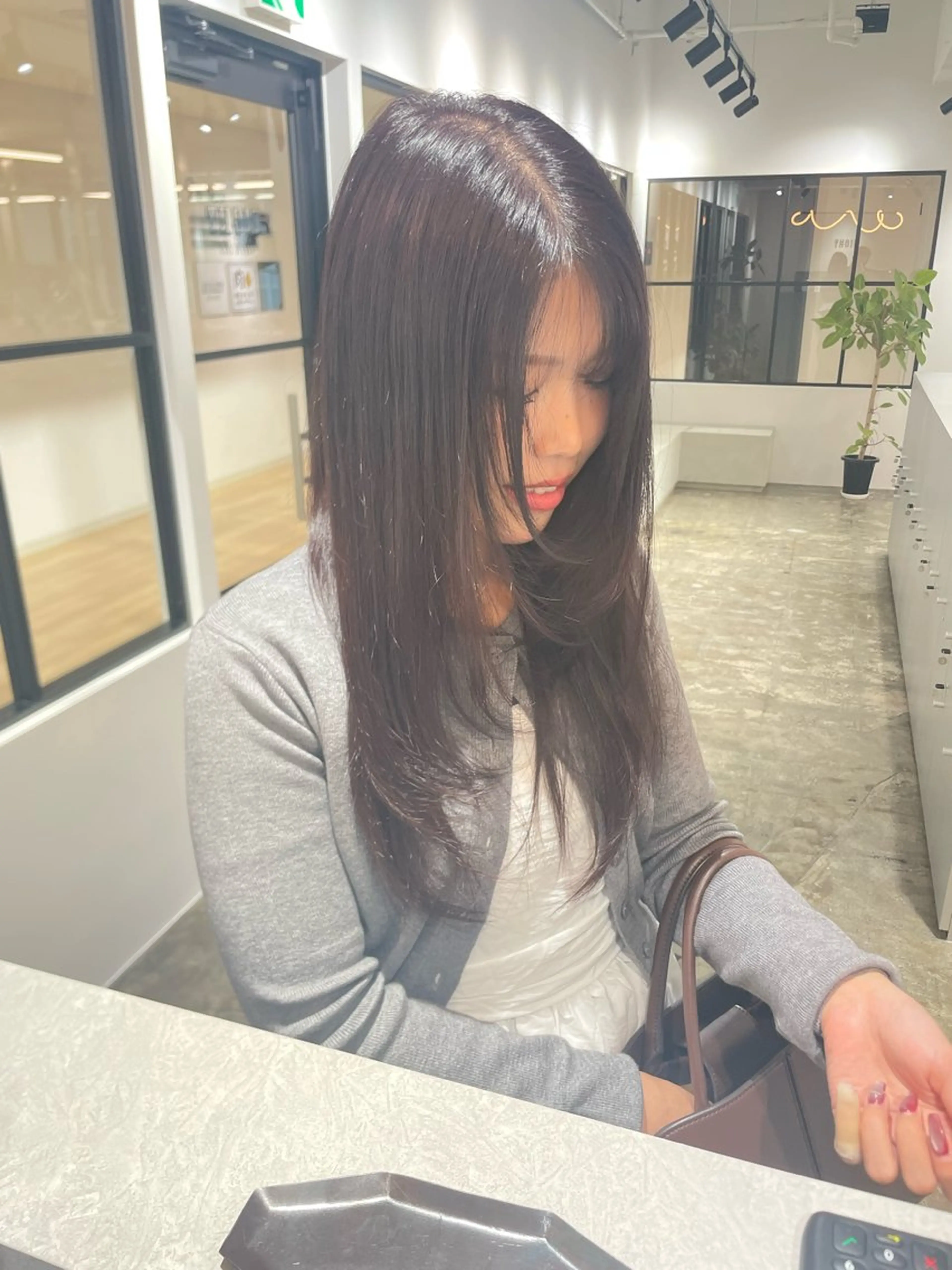 ロング カラー ラベンダーカラー ピンクカラー ピンクラベンダー レイヤーカット 髪質改善/美髪カラー Hiroakiのヘアスタイル