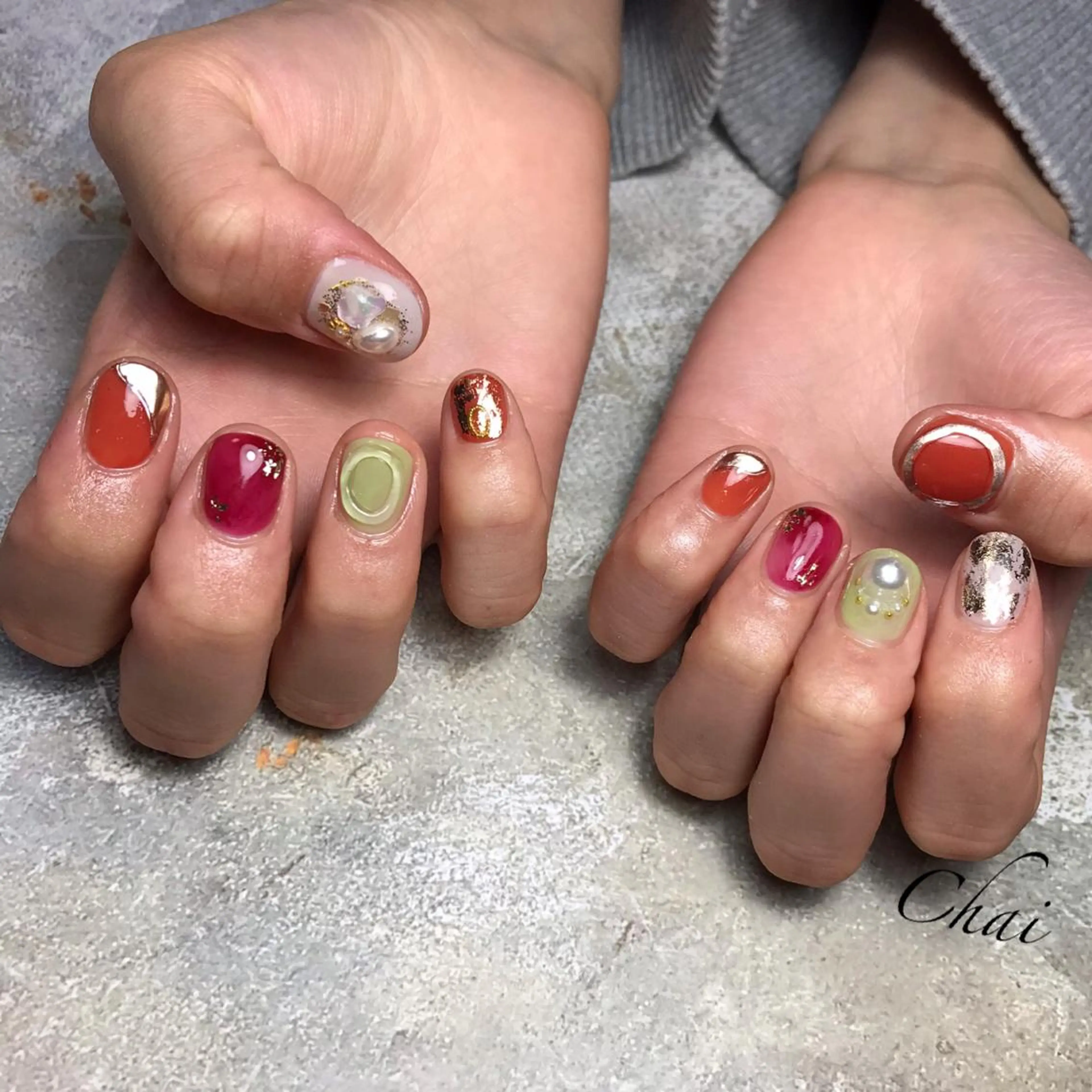 ネイル ハンドネイル 💅 Ai.のネイルデザイン