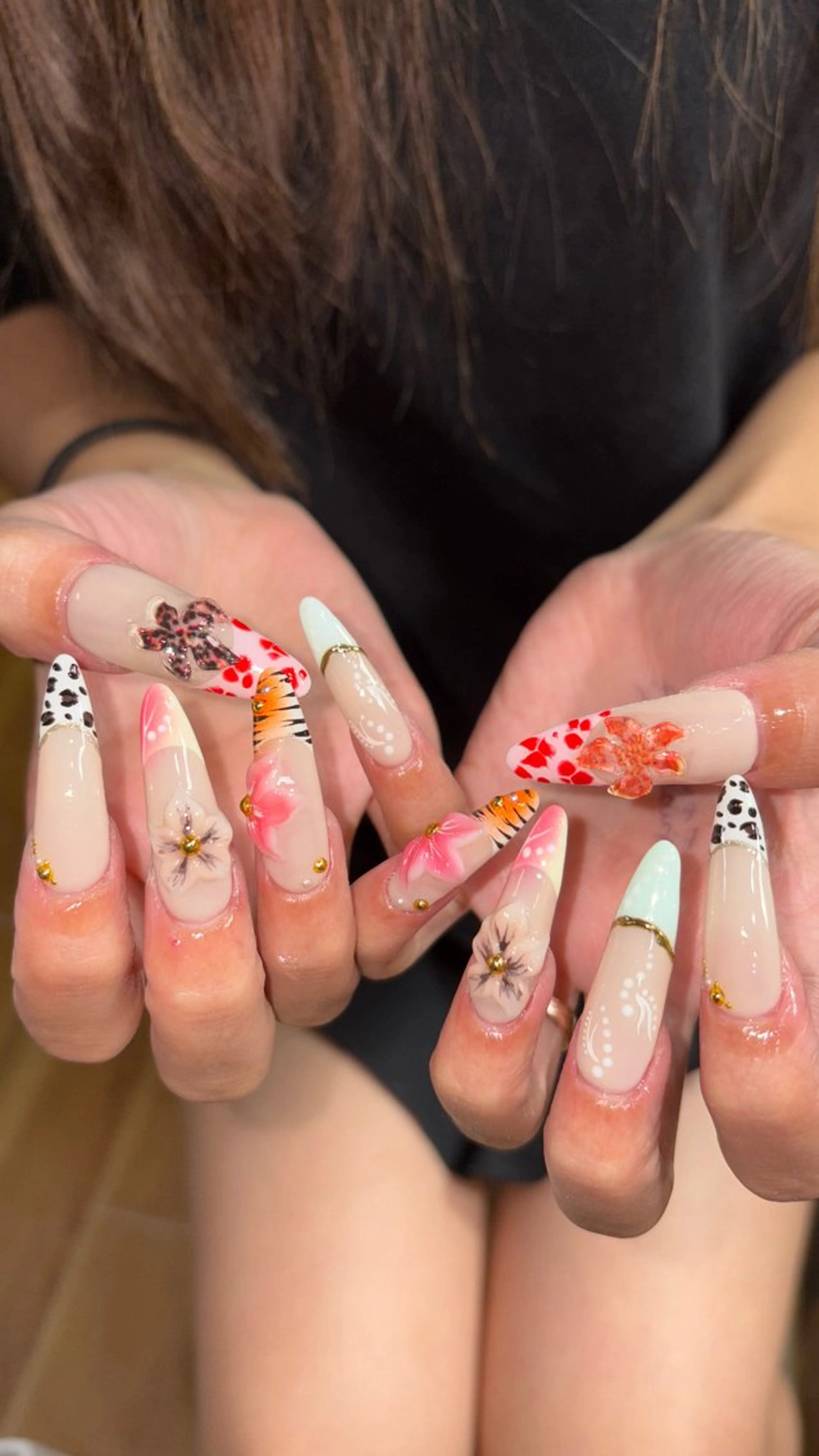 ネイル ハンドネイル ⟡.·coco⟡.· 1月予約受付中のネイルデザイン