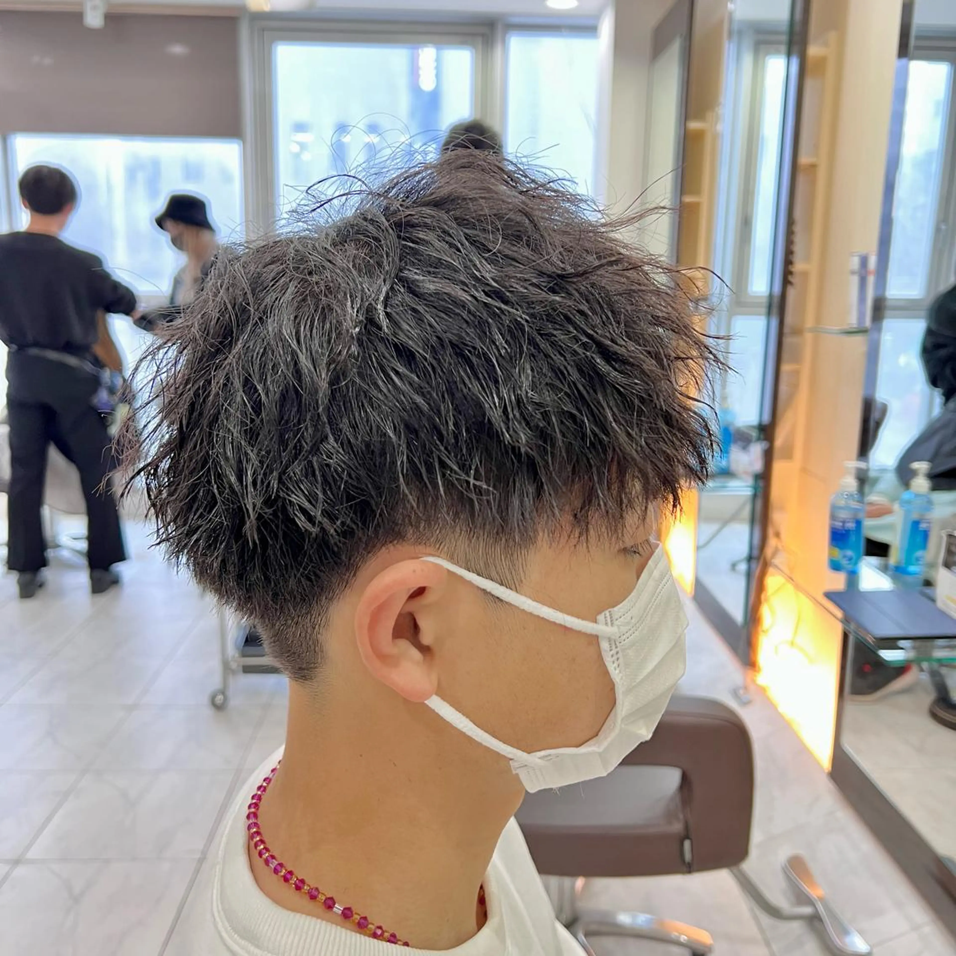 パーマ メンズ カット パーマ アグヘアーシータ所属・🤩メンズカット/ パーマ山本🤩のヘアスタイル