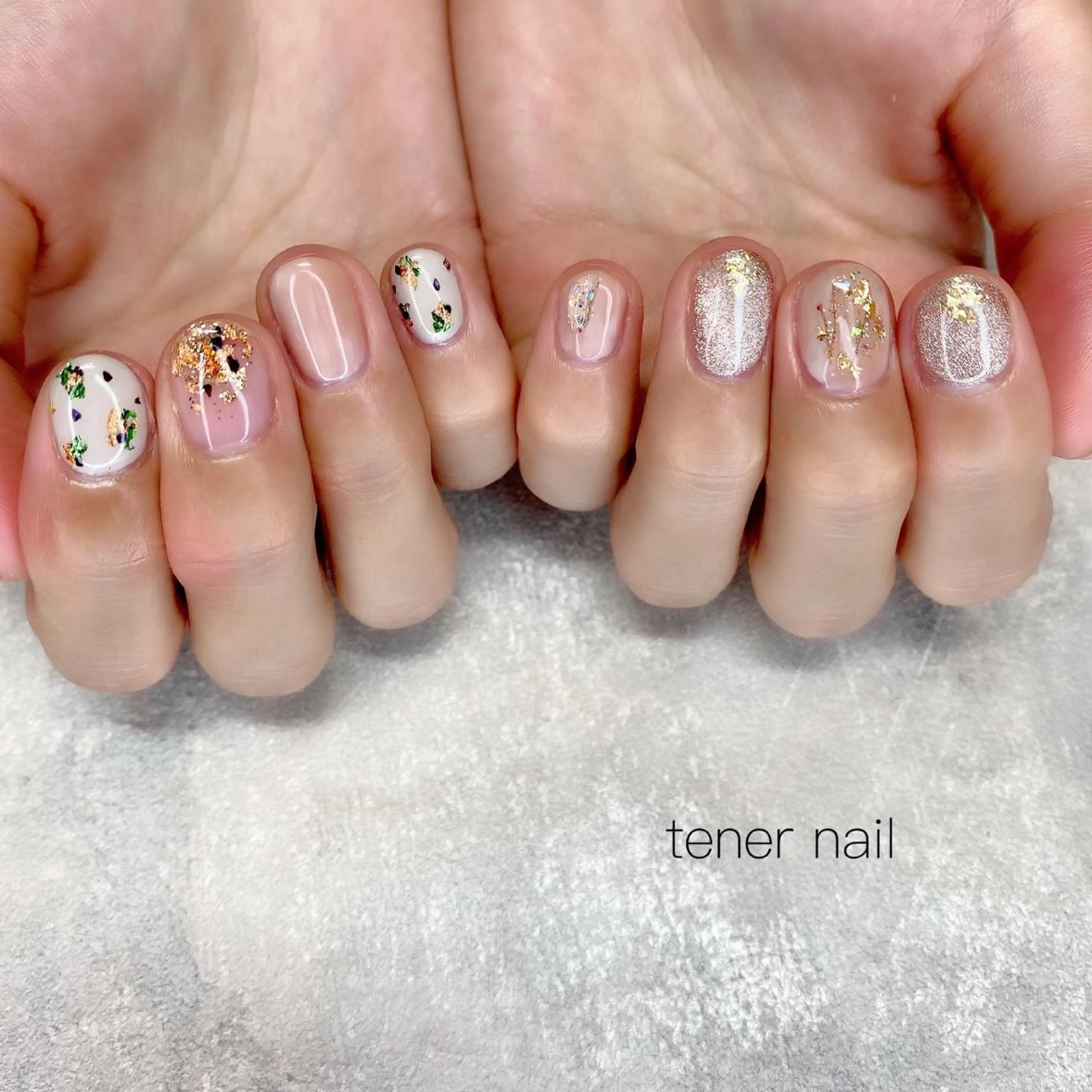 ネイル ニュアンスネイル ピンク tener  nail  テネルネイル所属・テネルネイル tener nailのネイルデザイン
