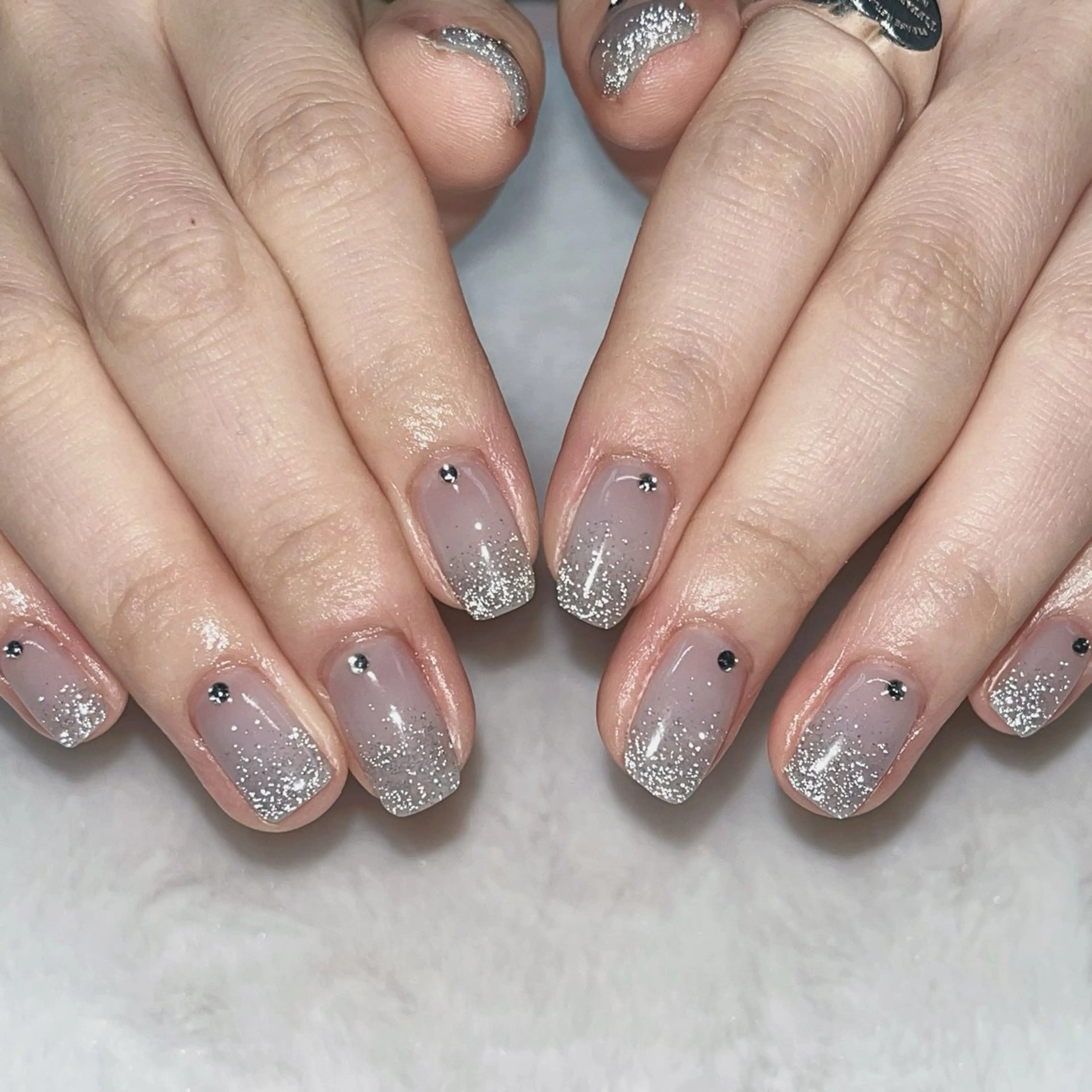 ネイル フラッシュネイル グラデーション ANNE 綾瀬店 suzukaのネイルデザイン