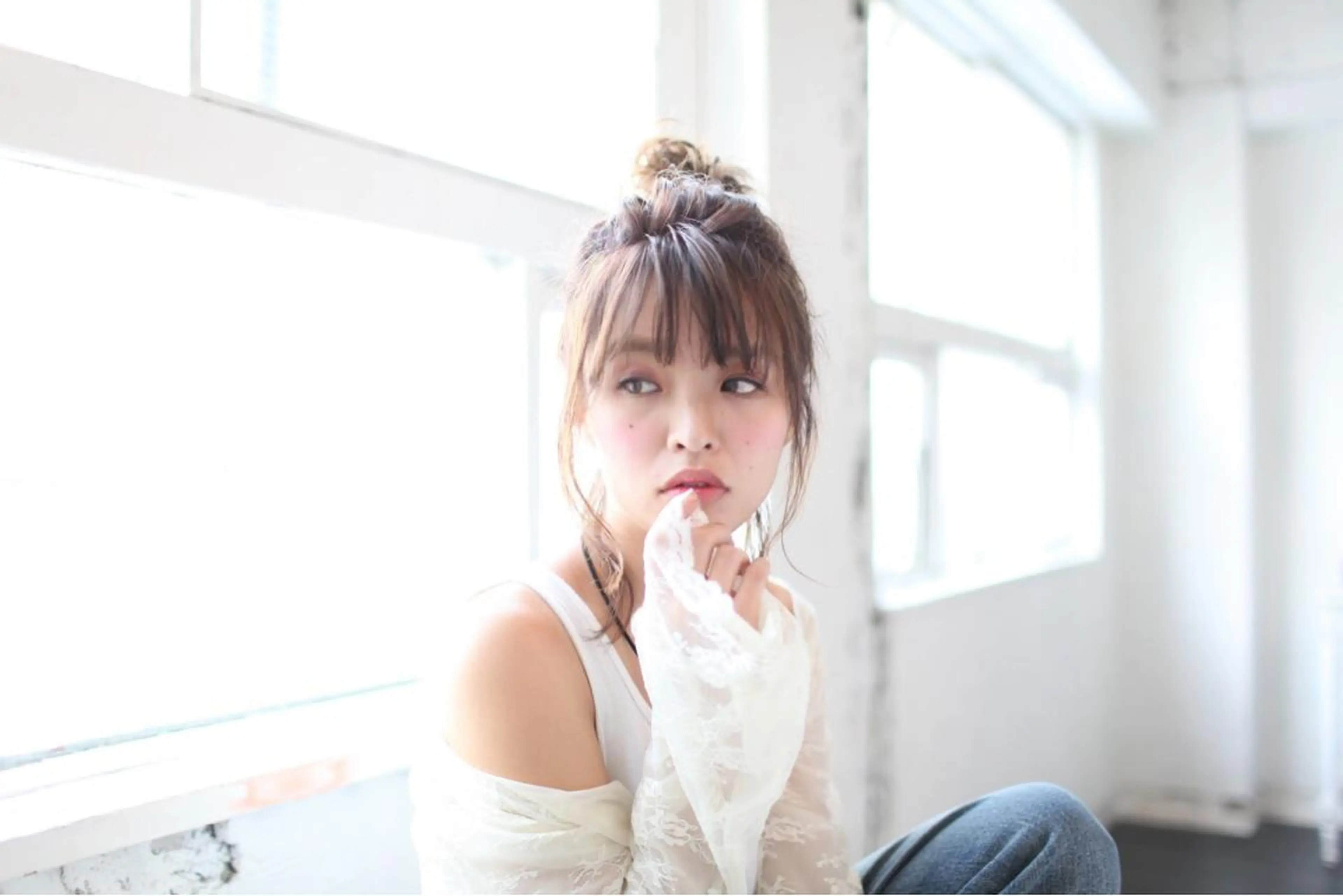 ヘアセットの写真