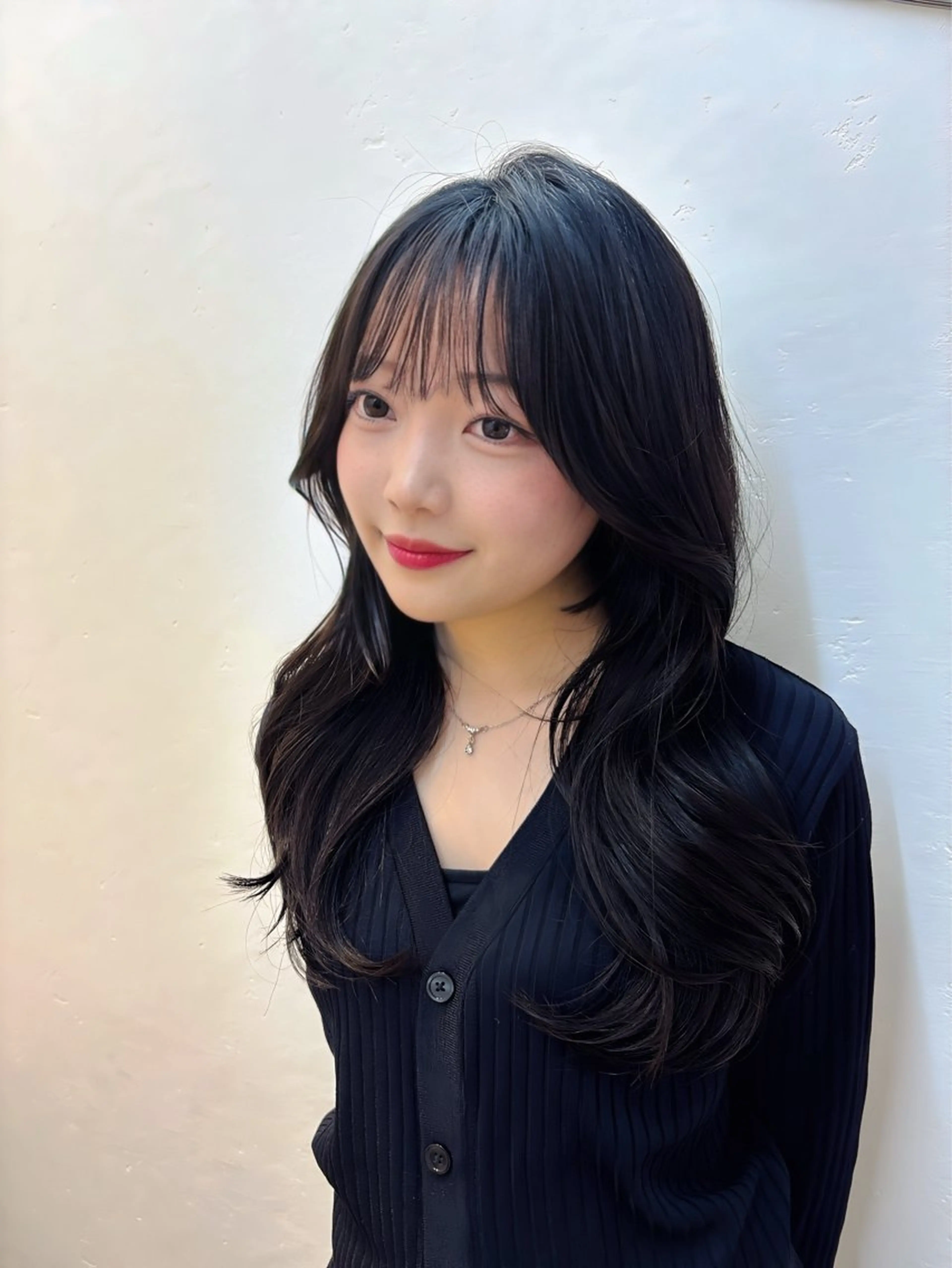 ロング ヘアアレンジ 韓国風ヘア レイヤーカット ♥kanaのヘアスタイル