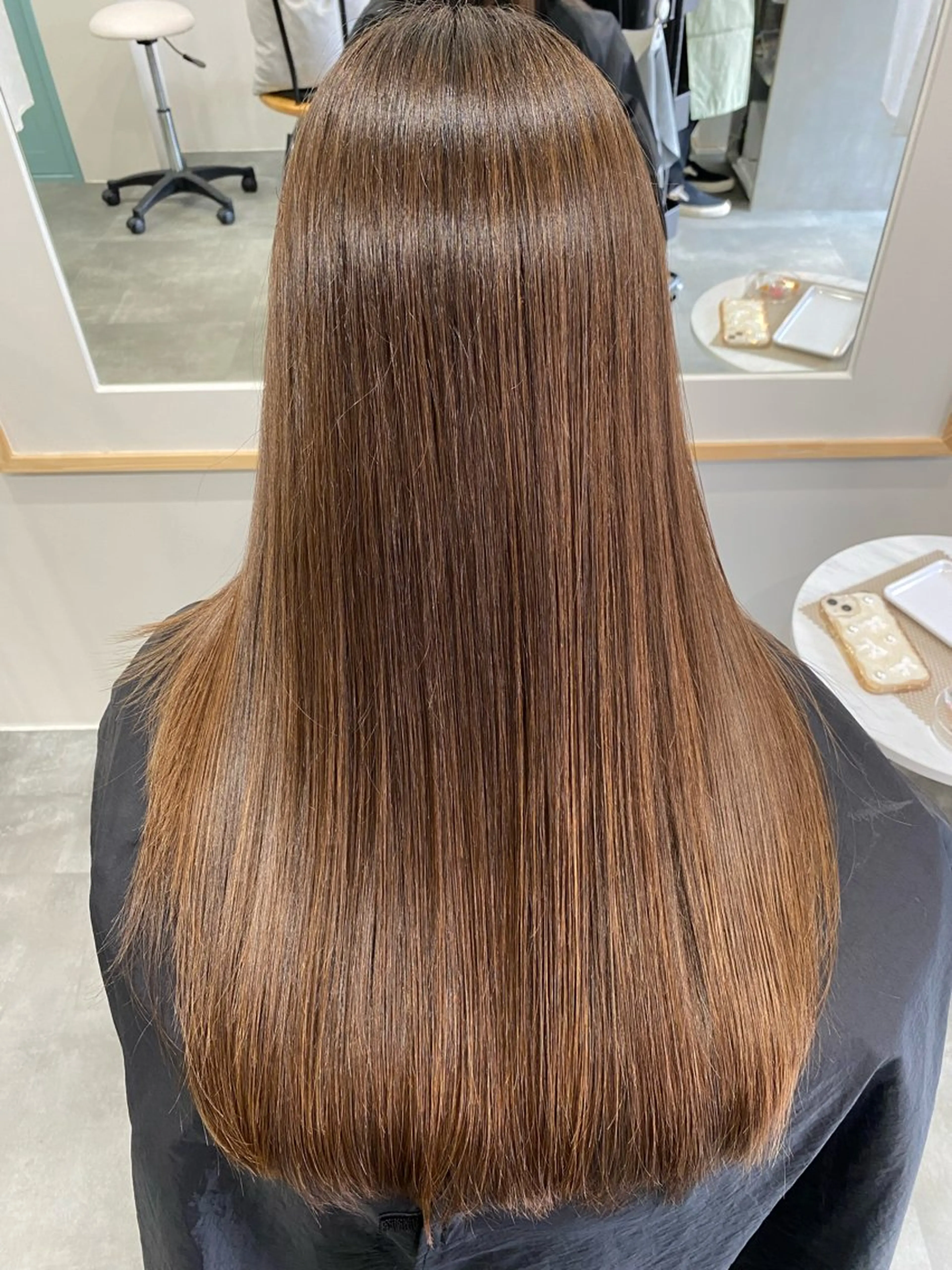 ロング 髪質改善 トリートメント 【coco.】hair所属・カジカワサキ/髪質 改善/クロスパーマのヘアスタイル