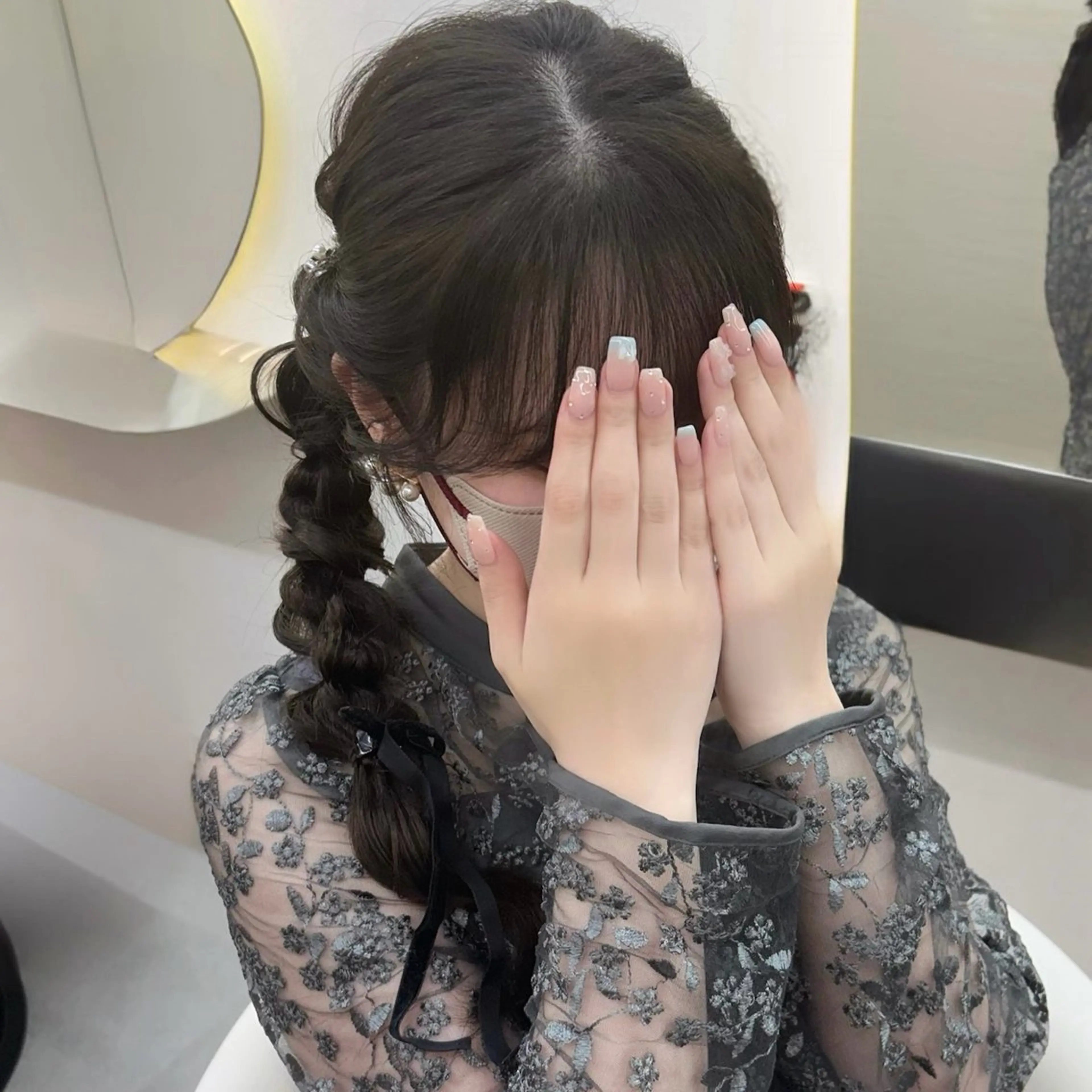 ロング ヘアアレンジ ヘアセット ブリーチ 💕カット 💕みゆう💕大宮のヘアスタイル