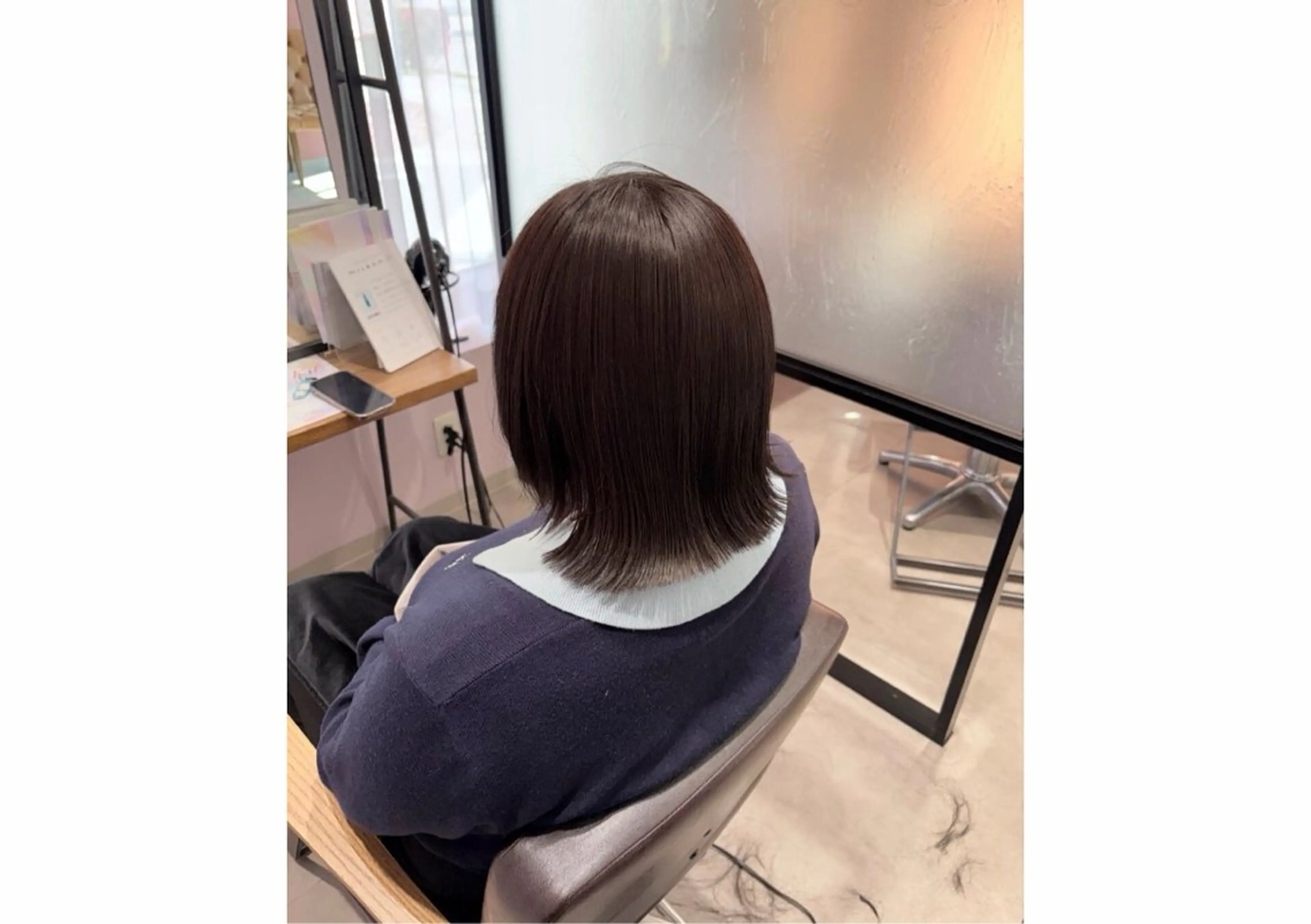 カラー 梶 瑞希のヘアスタイル