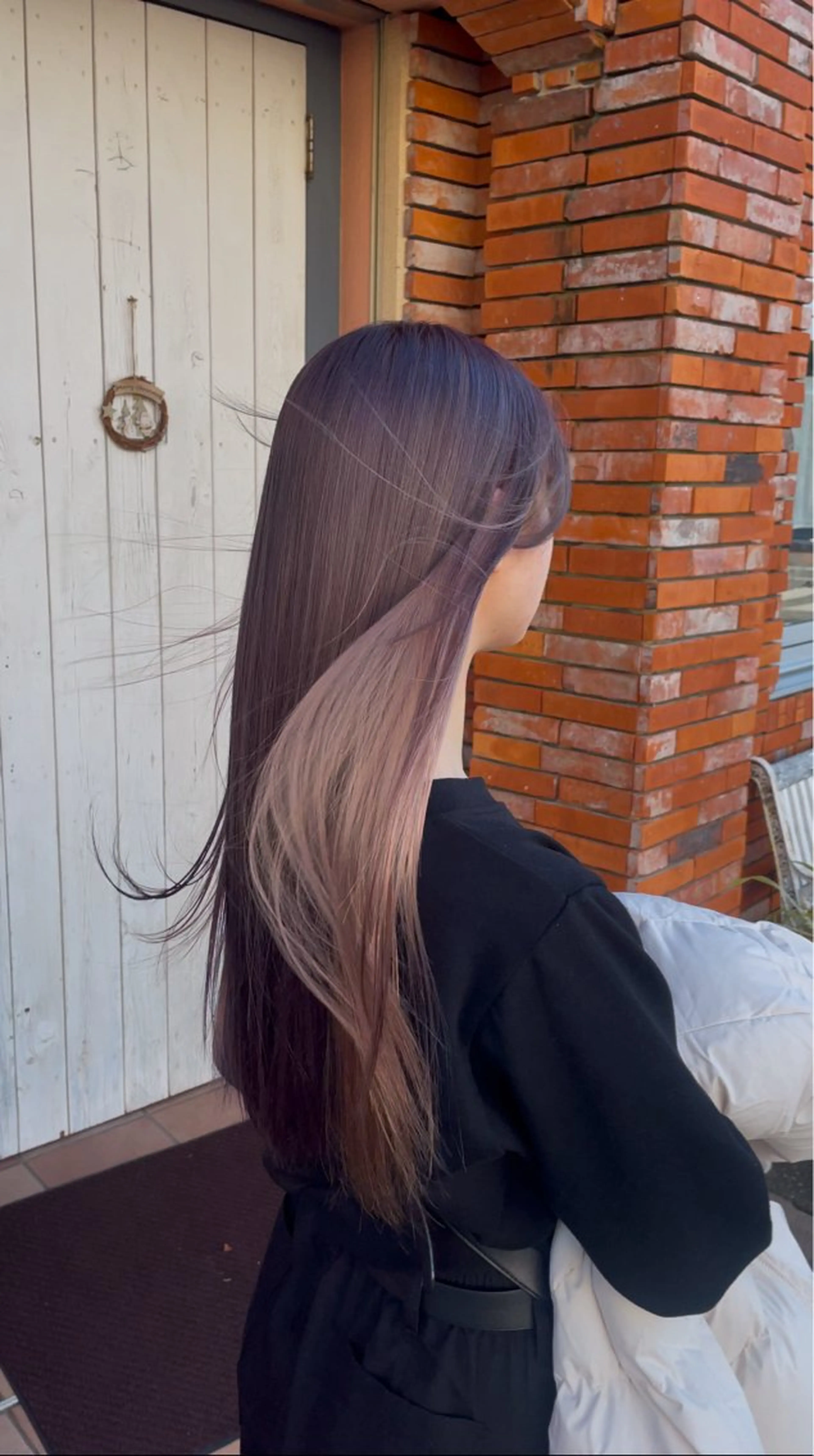 ロング カラー ベージュカラー ブリーチ グレージュ ラベンダーカラー ラベンダーグレージュ ヘアカラー 髪質改善/縮毛矯正/ 艶カラーASAYAのヘアスタイル