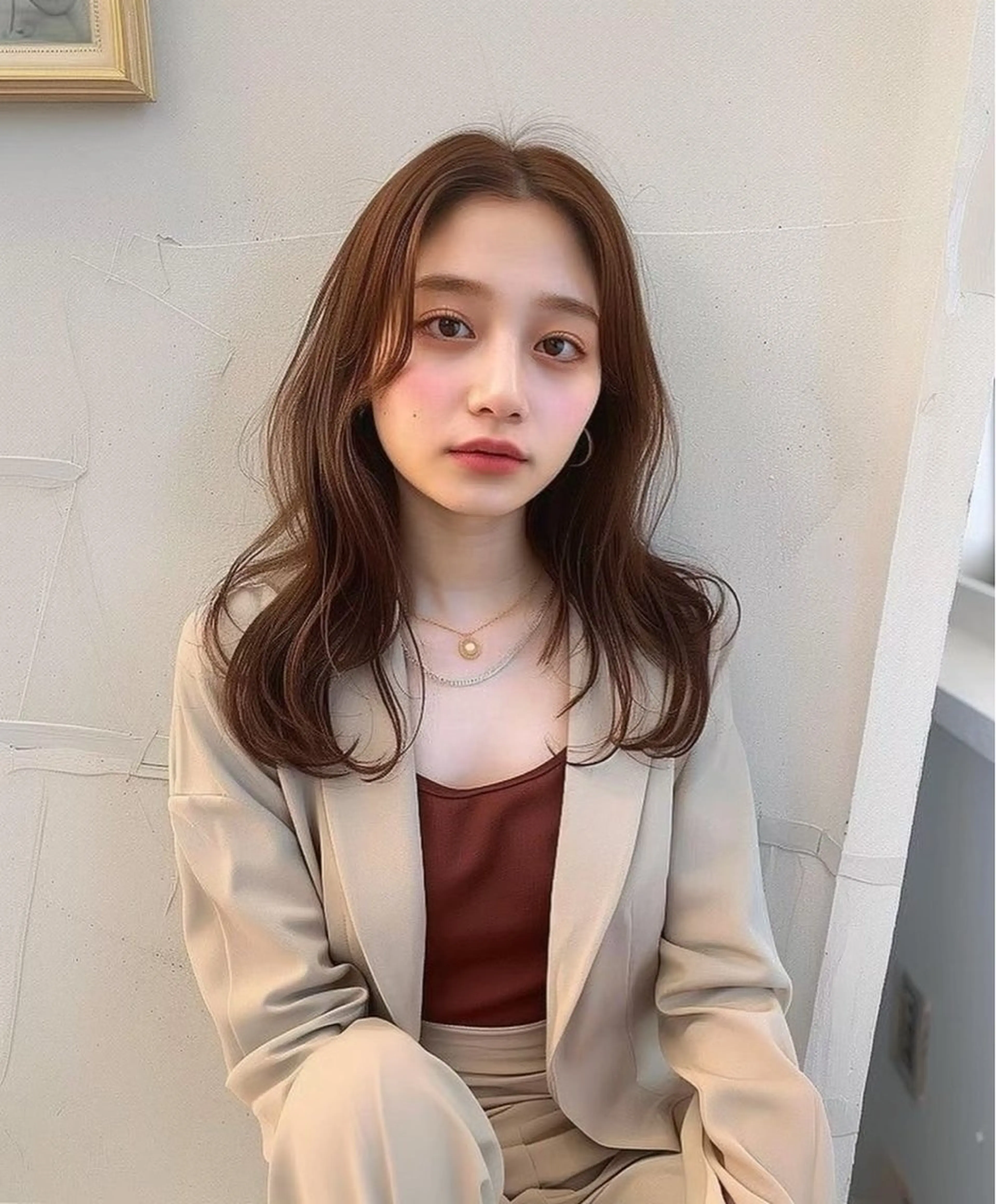 カラー 美髪矯正/髪質改善 Maejimaのヘアスタイル