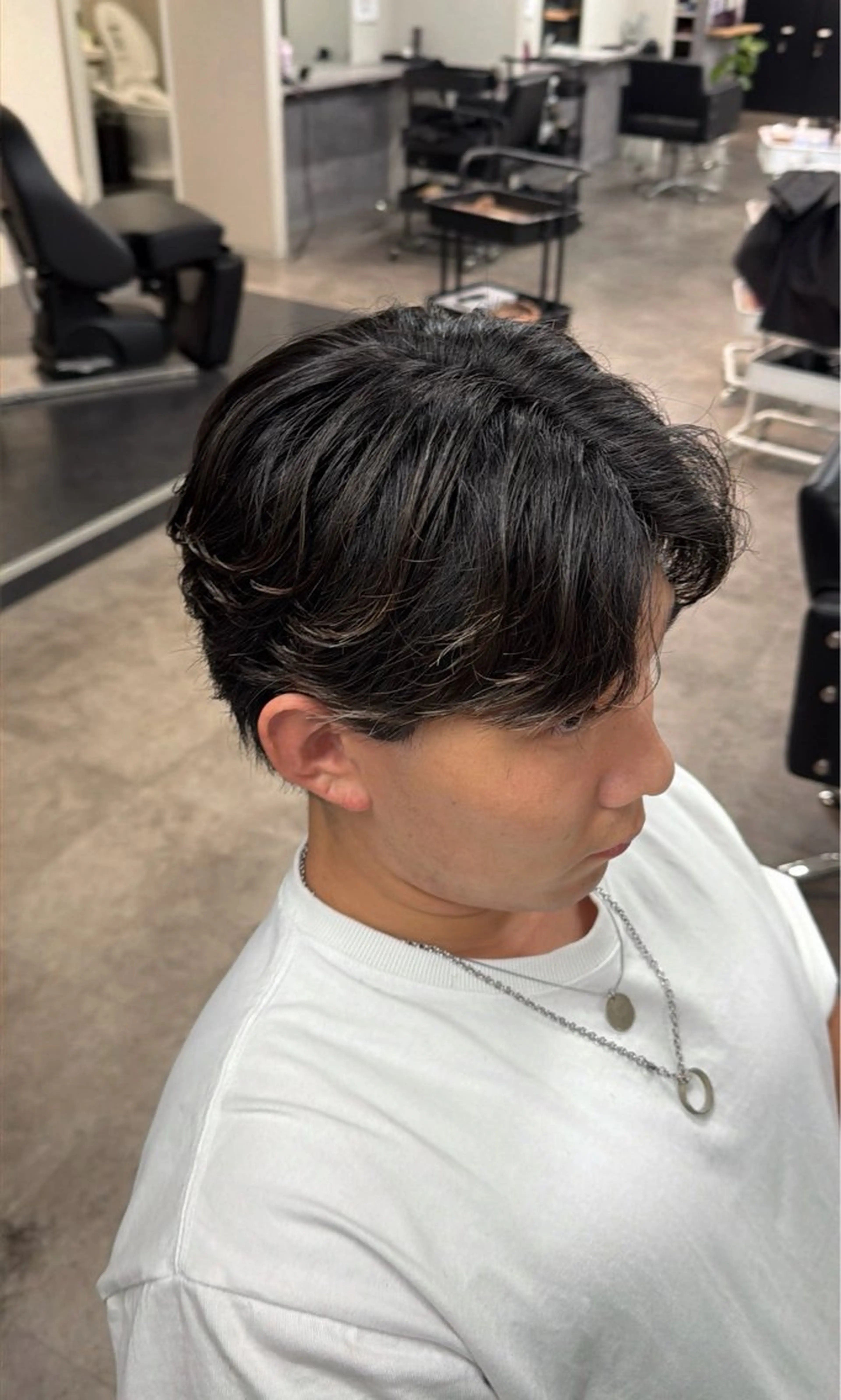 メンズ カット シャドウパーマ/立川 メンズ/コタロウのヘアスタイル