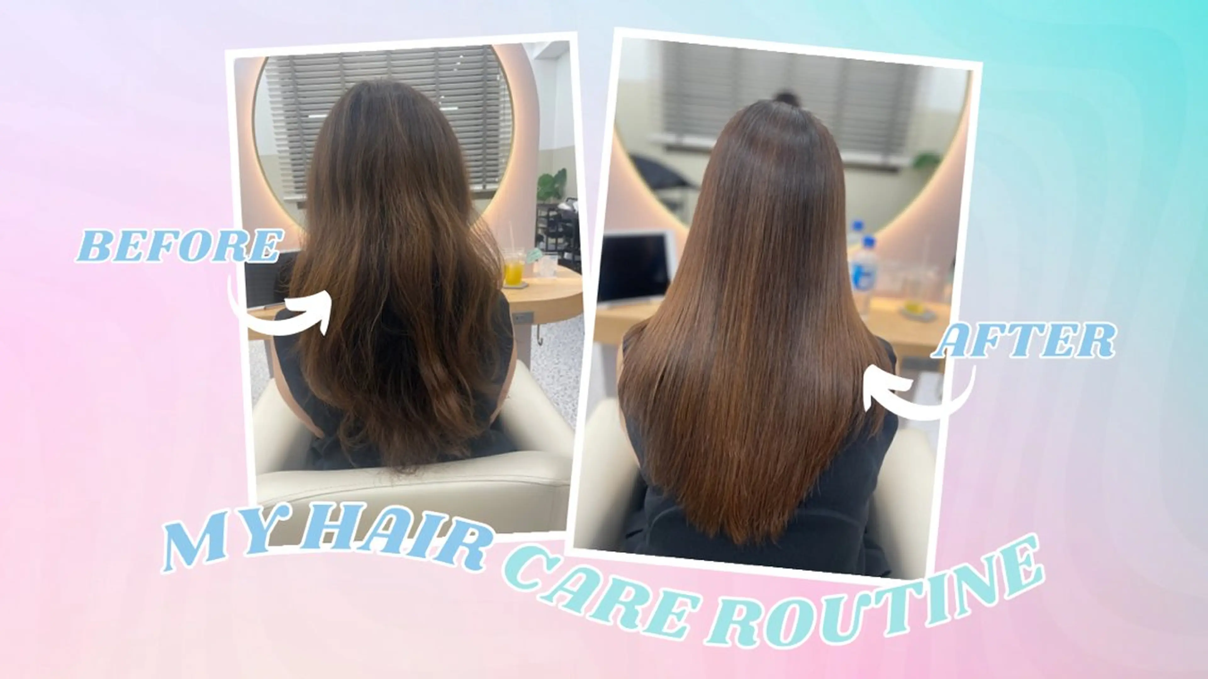 ロング 縮毛矯正 髪質改善/艶カラー✨ 𝔂𝓾𝓴𝓲のヘアスタイル