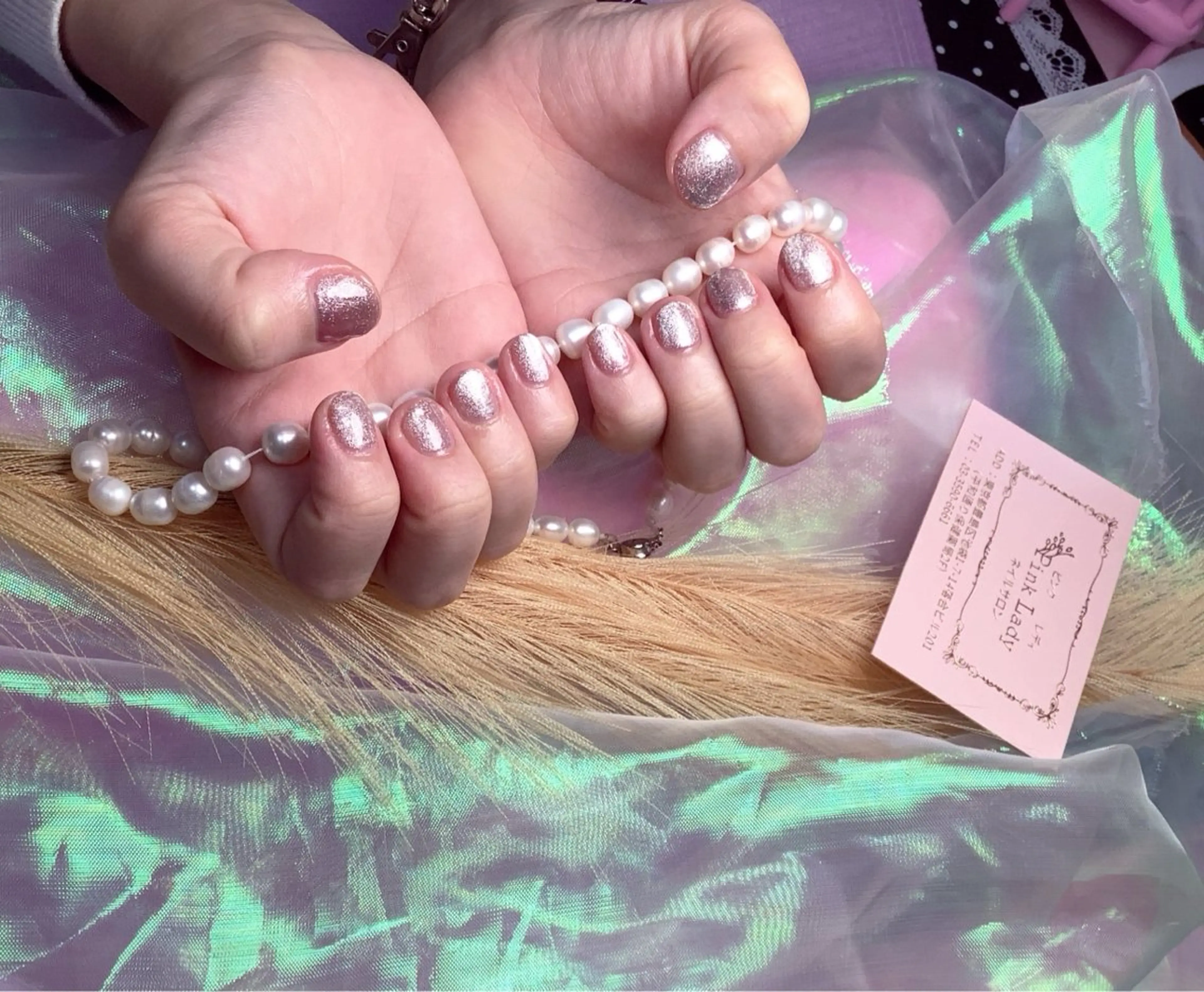 ネイル pink ladyサロン所属・べ にのネイルデザイン