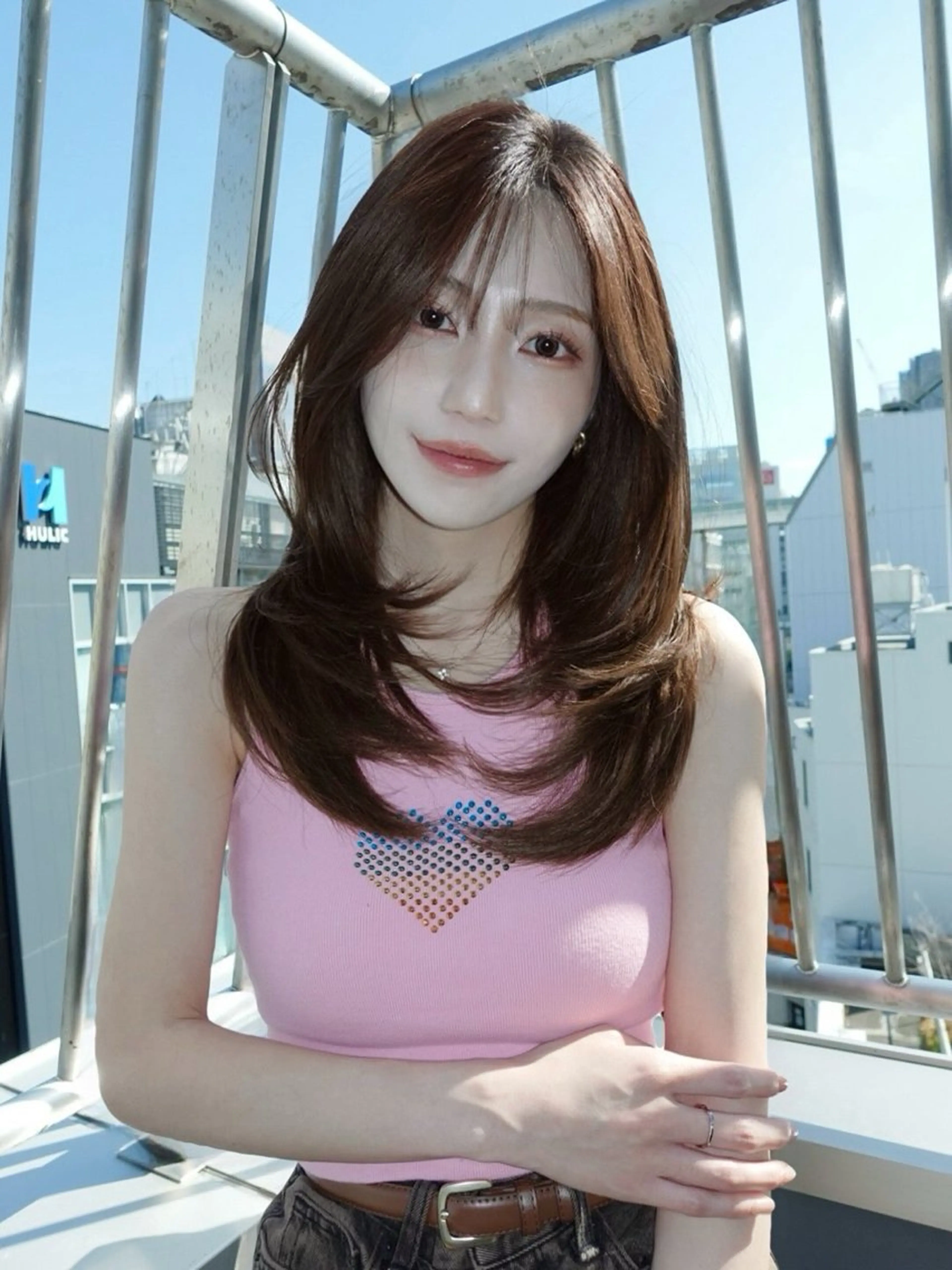 ミディアム カラー ベージュカラー ブリーチ ケアブリーチ 透明感カラー ダブルカラー カット ヘアカラー トリートメント レイヤー専門家 ダブルカラー修のヘアスタイル