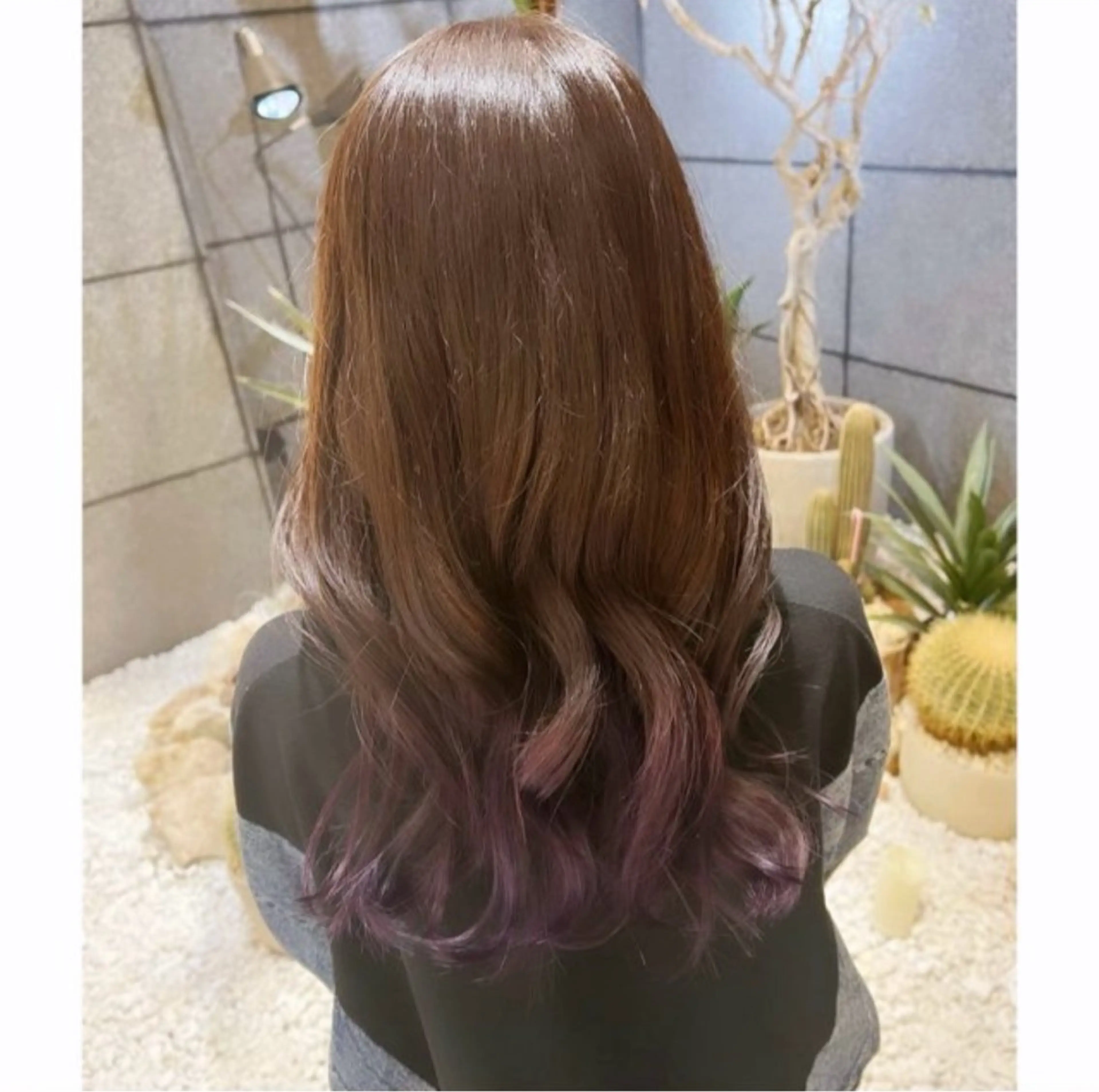 ロング カラー ヘアカラー 学生人気no.1 🦋ナツミのヘアスタイル