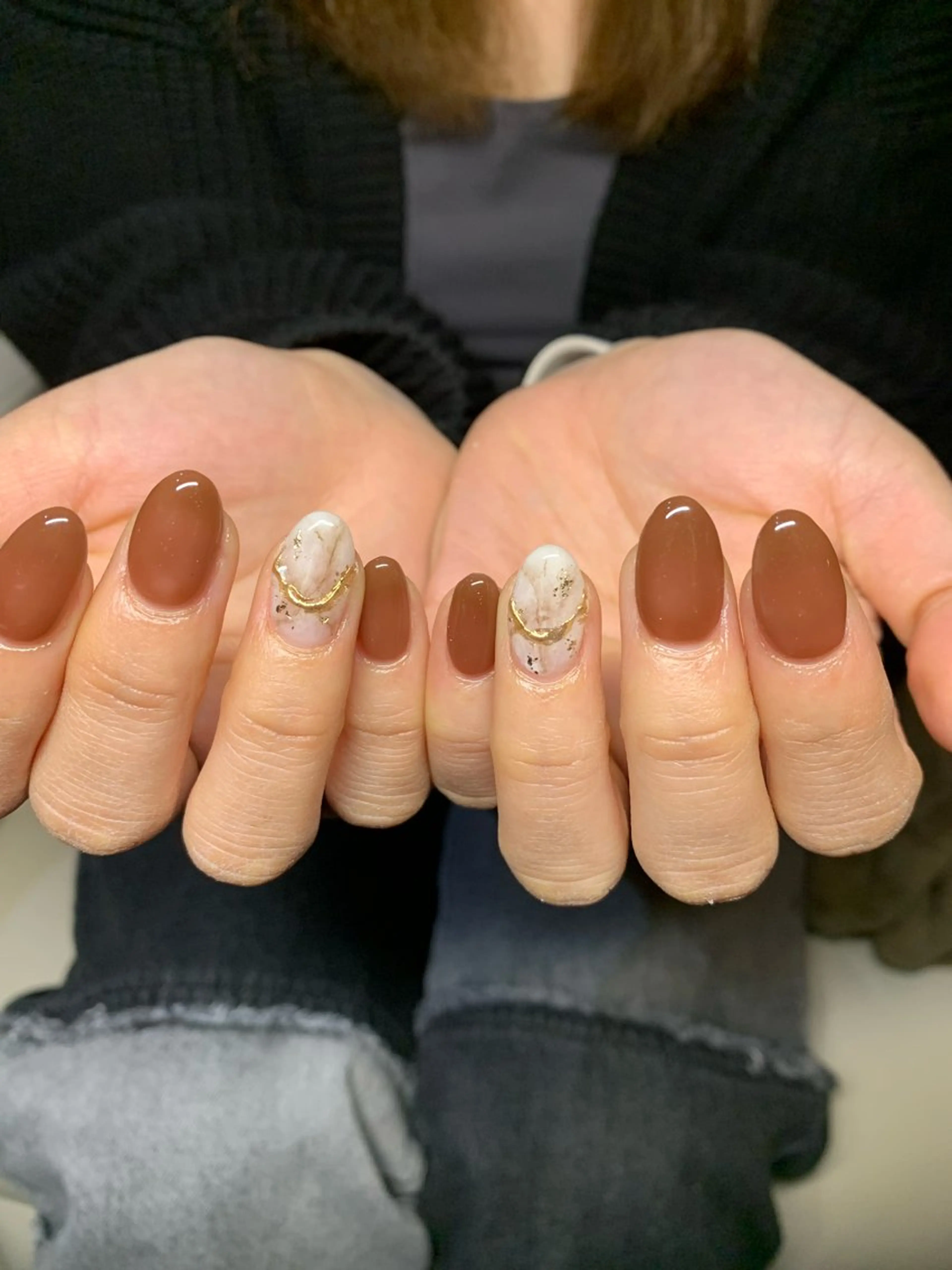 ネイル 中野 茅緩のネイルデザイン