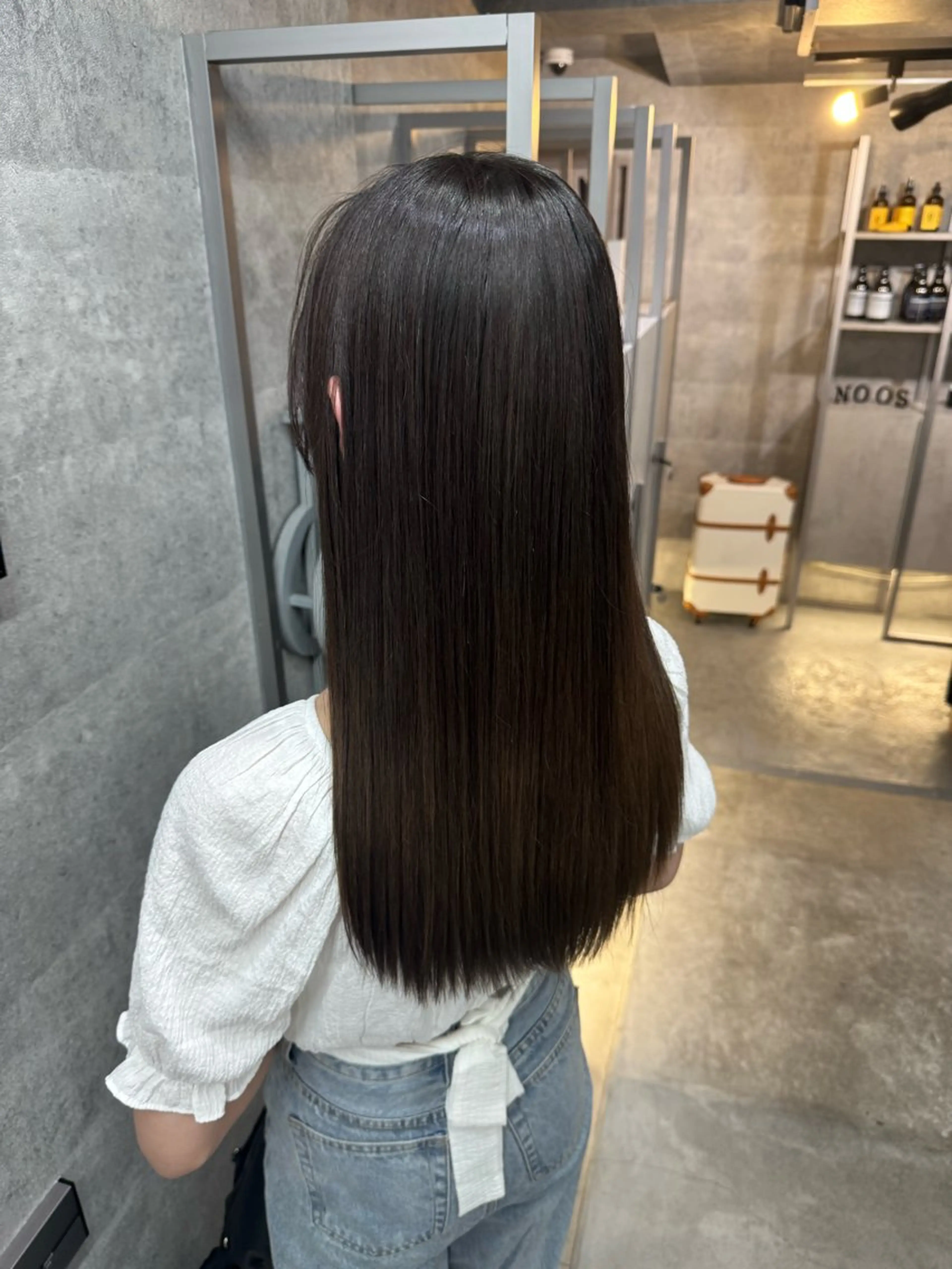 ロング あなたのお悩み改善" You"💚❤️💛のヘアスタイル