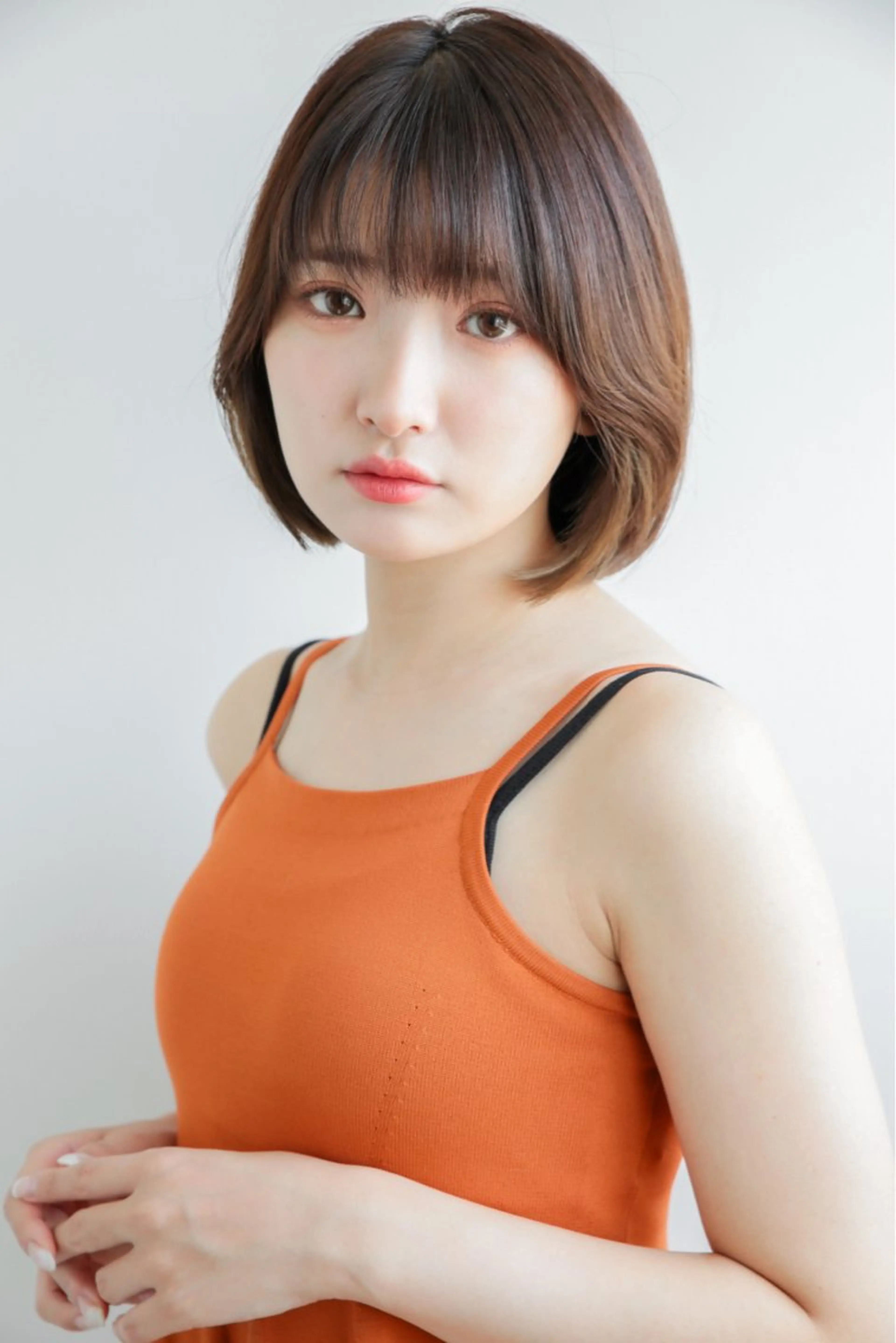 前髪・結んだ時に可愛い顔周りカット‼️の写真