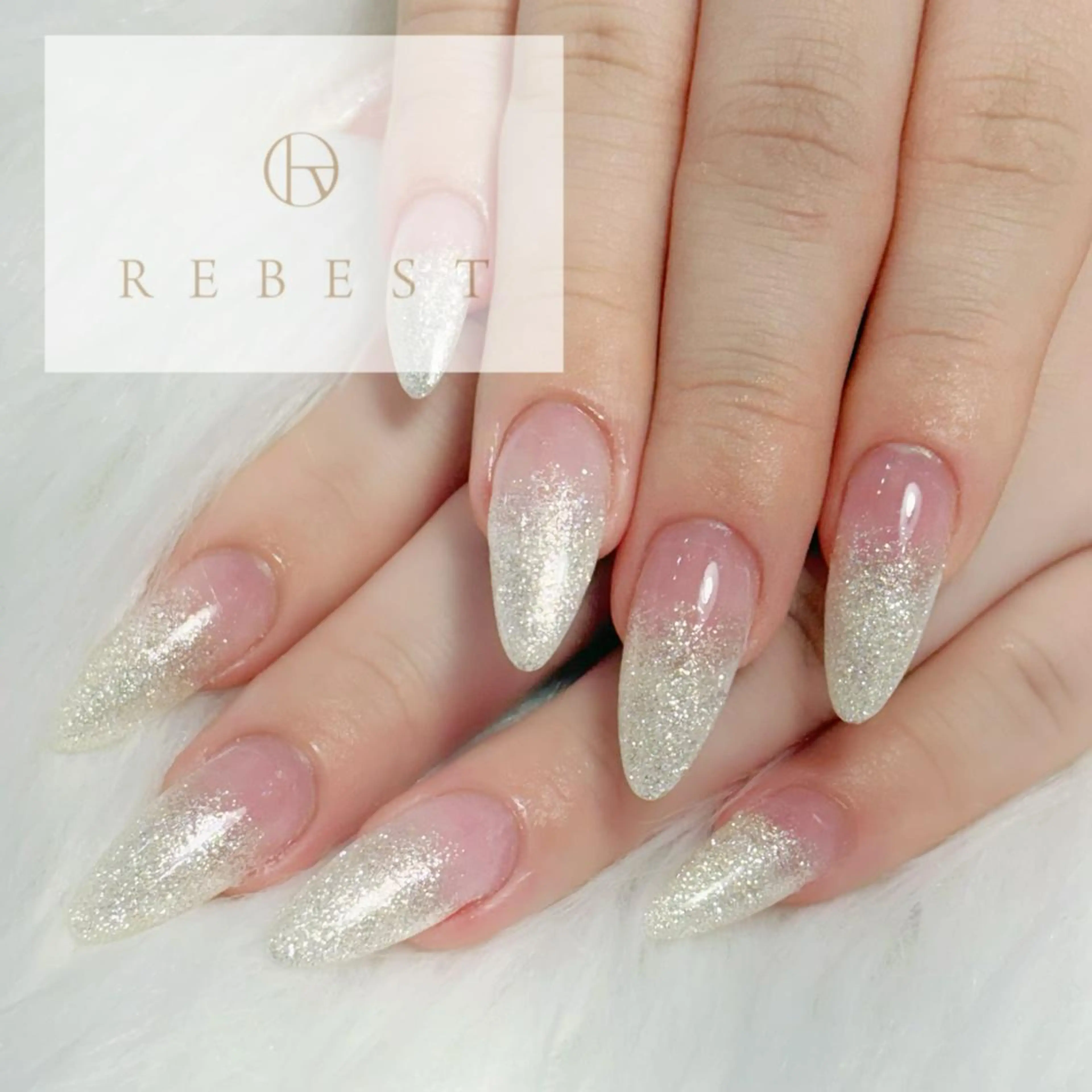 ネイル ハンドネイル ❤️💛REBEST 京橋店のネイルデザイン