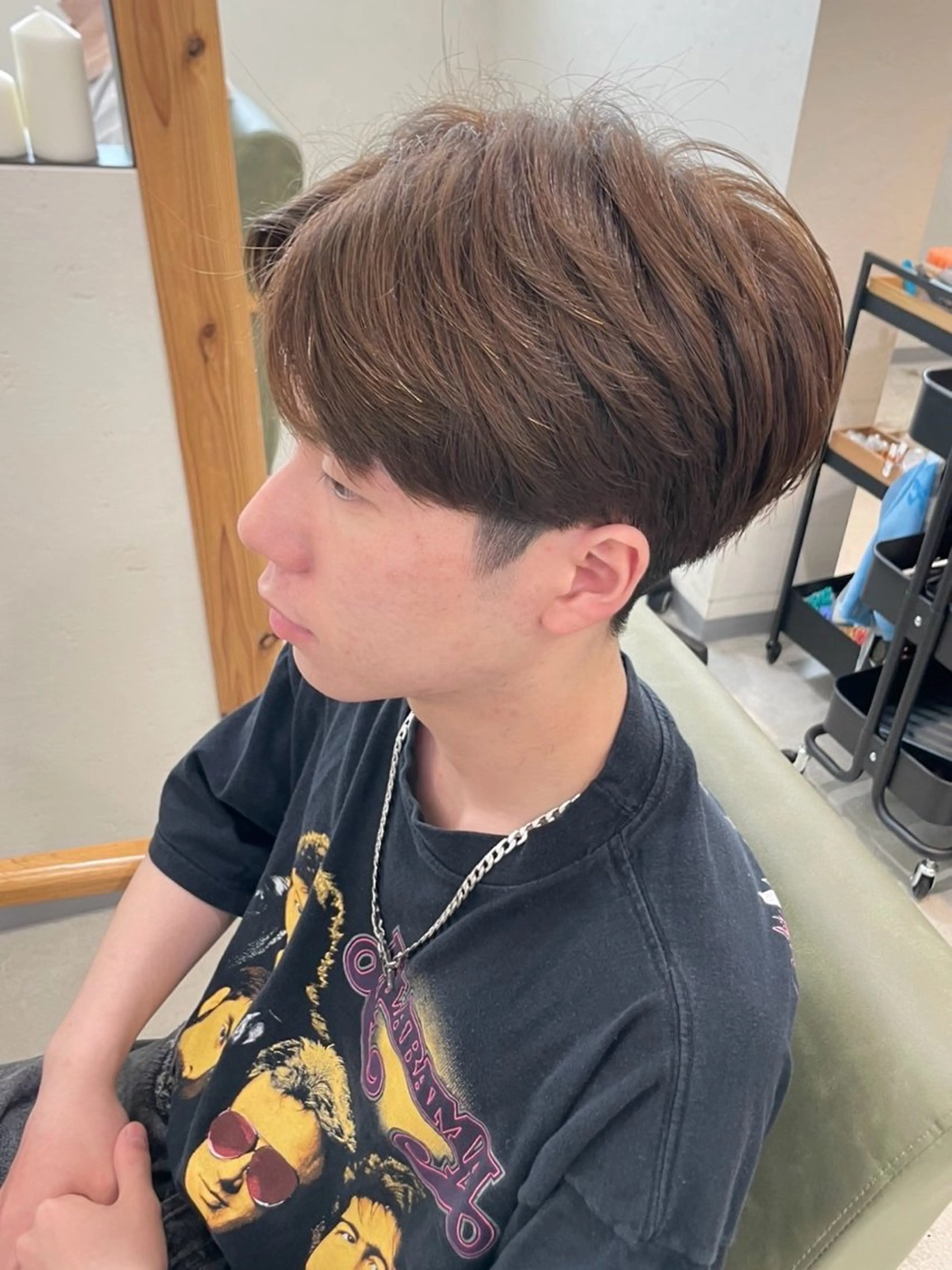 カラー 韓国メンズヘア千葉駅 矯正パーマ/橋本のヘアスタイル