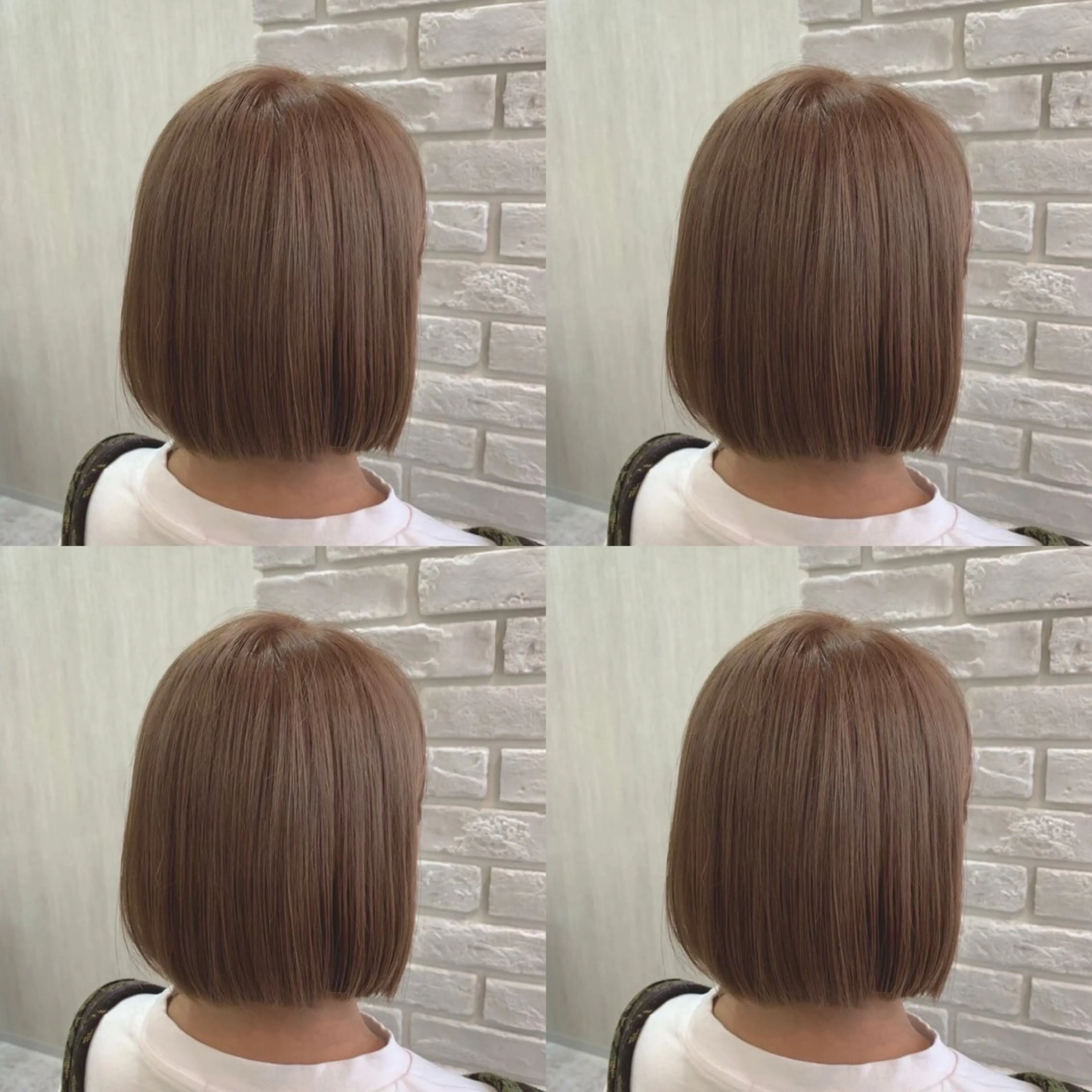 ロング カラー グレージュ ミルクティーグレージュ 髪質改善 カット ヘアカラー トリートメント 店長✨️韓国ヘア✖️ 髪質改善カラー／純大のヘアスタイル